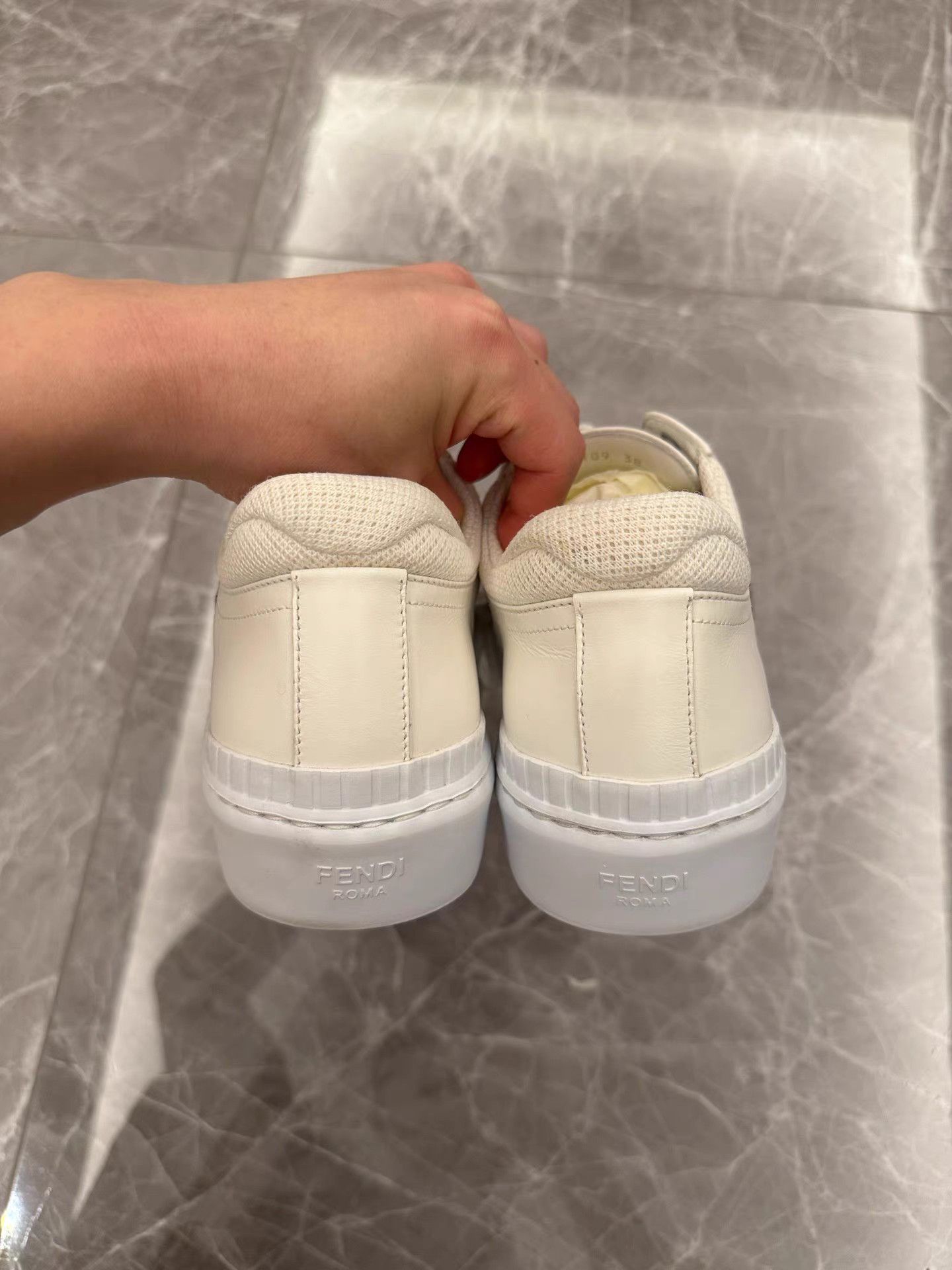 Fendi Fendi Force Low-Top FF Monogram Sneakers K6 Size US 8 / IT 38 - 4 Thumbnail
