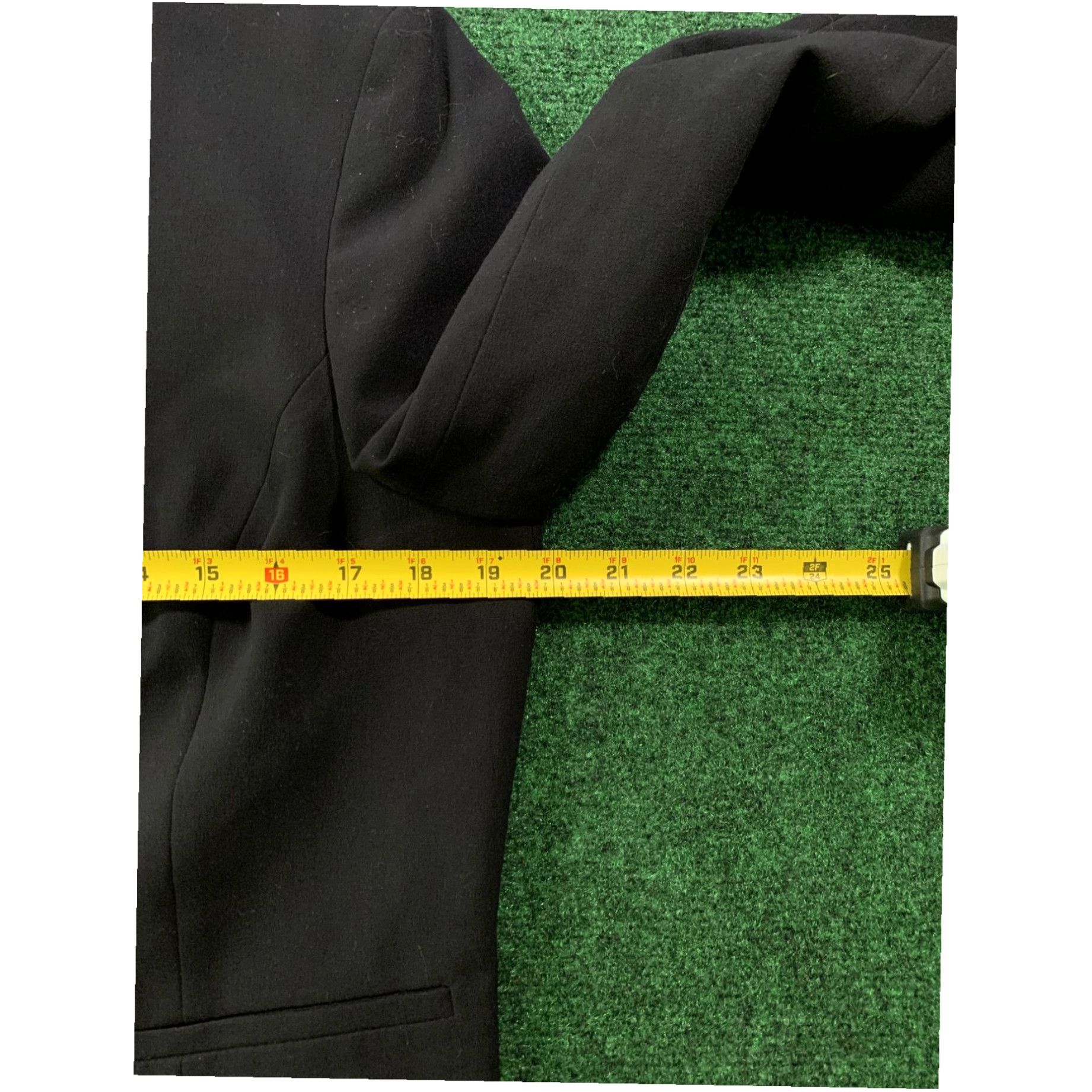 Nine West Nine West Women's Black Gold like Button Detail Snap Blazer Size 10 With Pockets Size L / US 10 / IT 46 - 6 Thumbnail