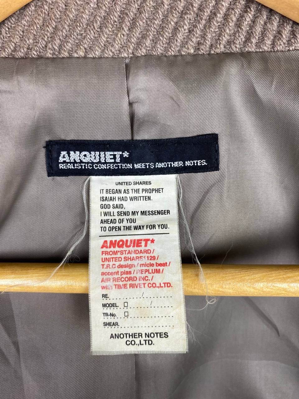 Japanese Brand anquiet japanese brands corduroy jacket nice design Size M / US 6-8 / IT 42-44 - 6 Thumbnail