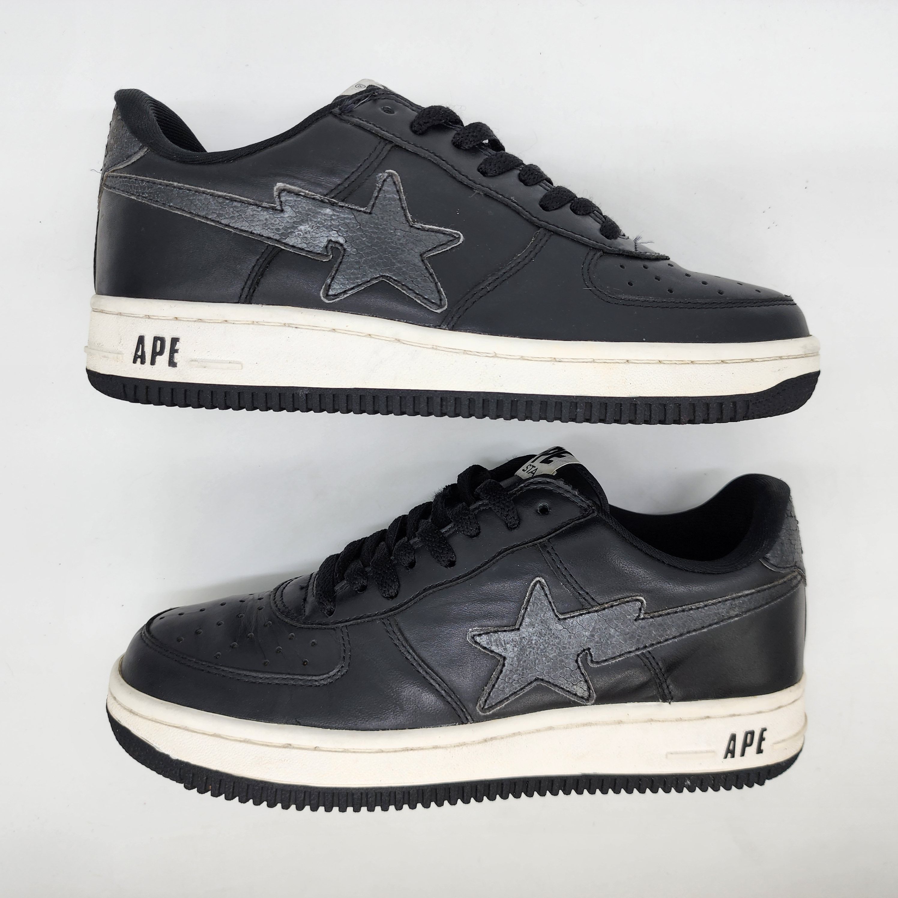 Bape Snakeskin Bapesta (2003) Size US 7.5 / EU 40-41 - 5 Thumbnail
