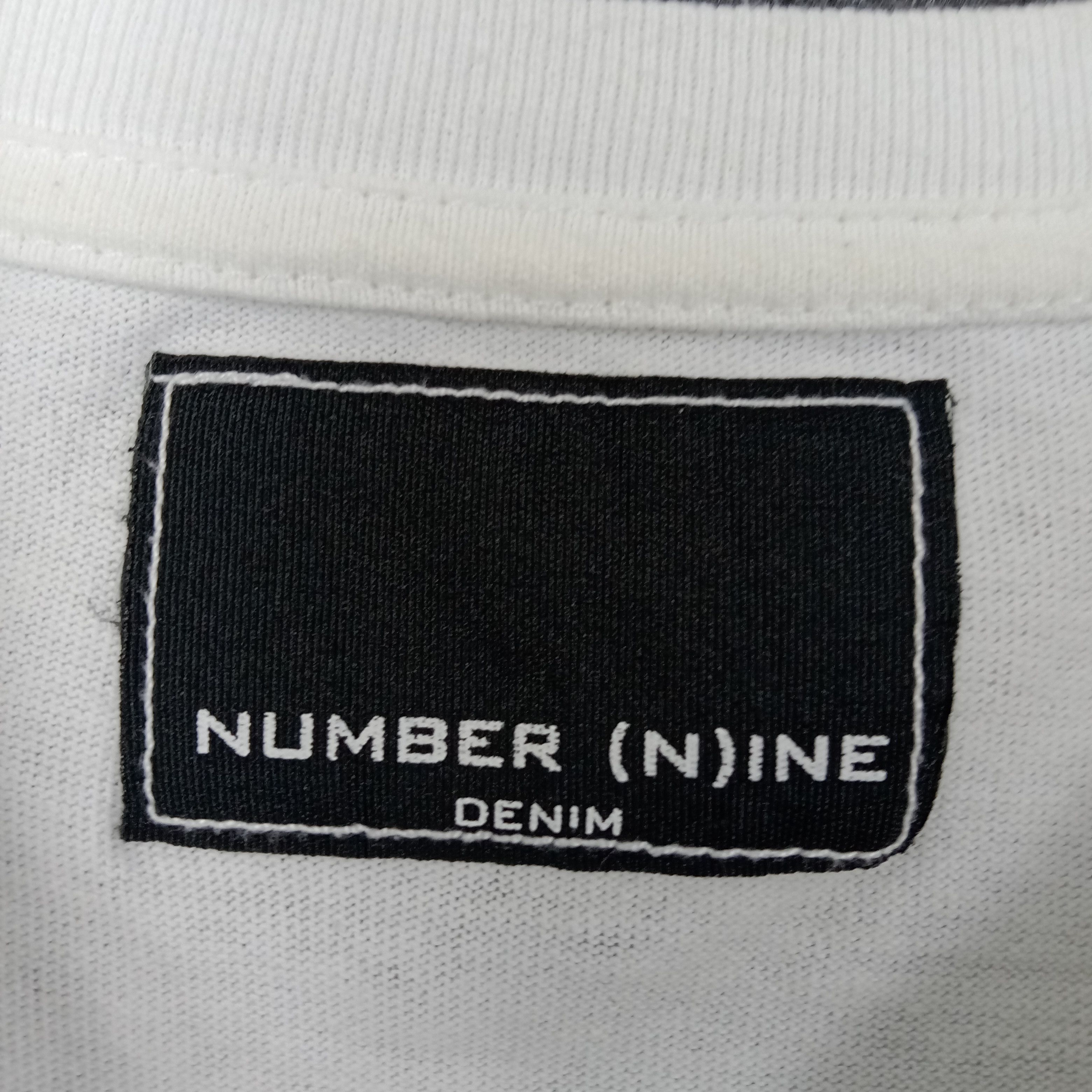 Number (N)ine NUMBER (N)INE Japanese Fashion Brand Tshirt C239N13 Size US M / EU 48-50 / 2 - 3 Thumbnail