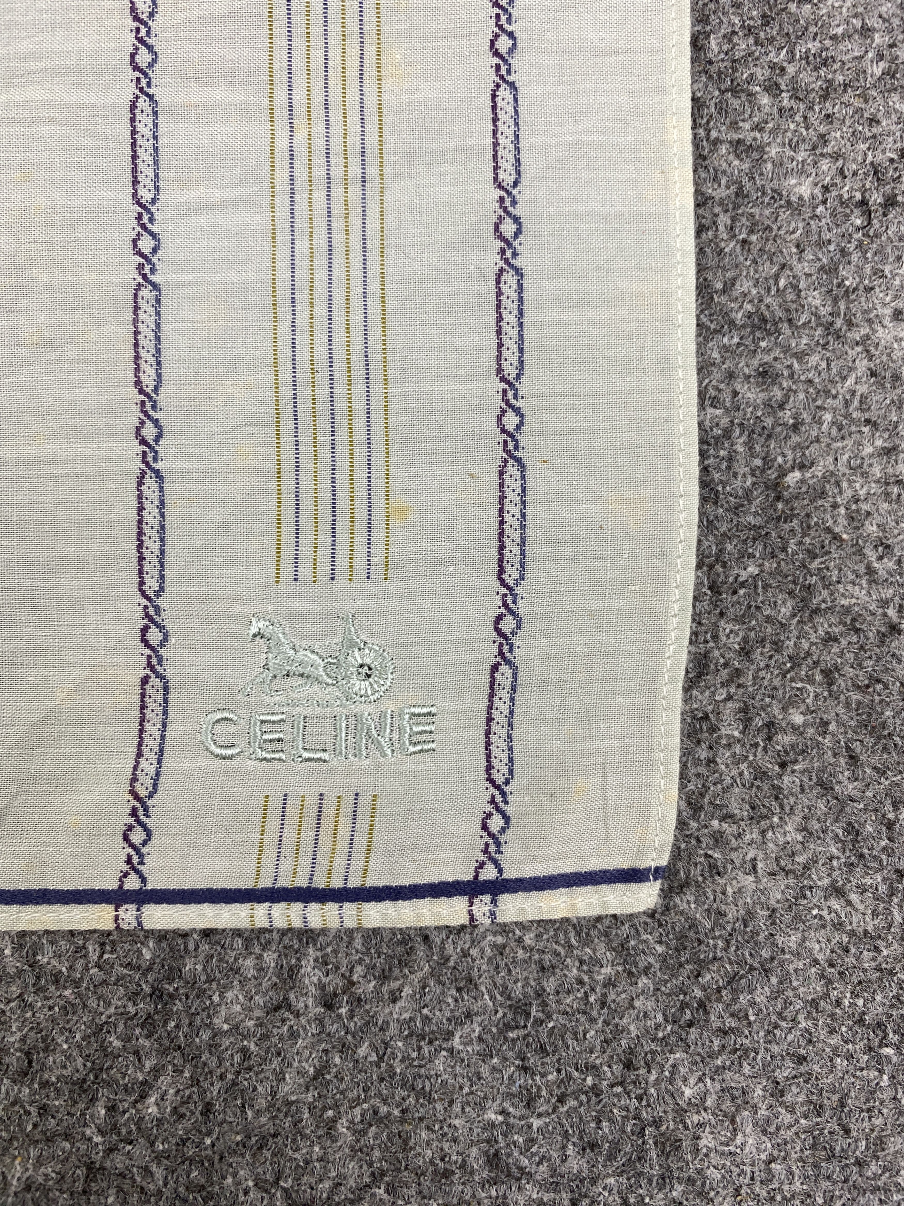 Celine Celine Handkerchief / Neckerchief / Bandana HKC0586 Size ONE SIZE - 6 Thumbnail