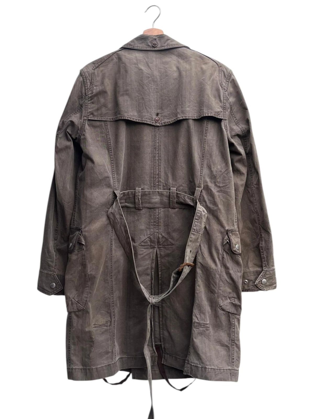 Paul Smith × R.Newbold R. Newbold Plaid Military Style Trench Coat Size US M / EU 48-50 / 2 - 5 Thumbnail
