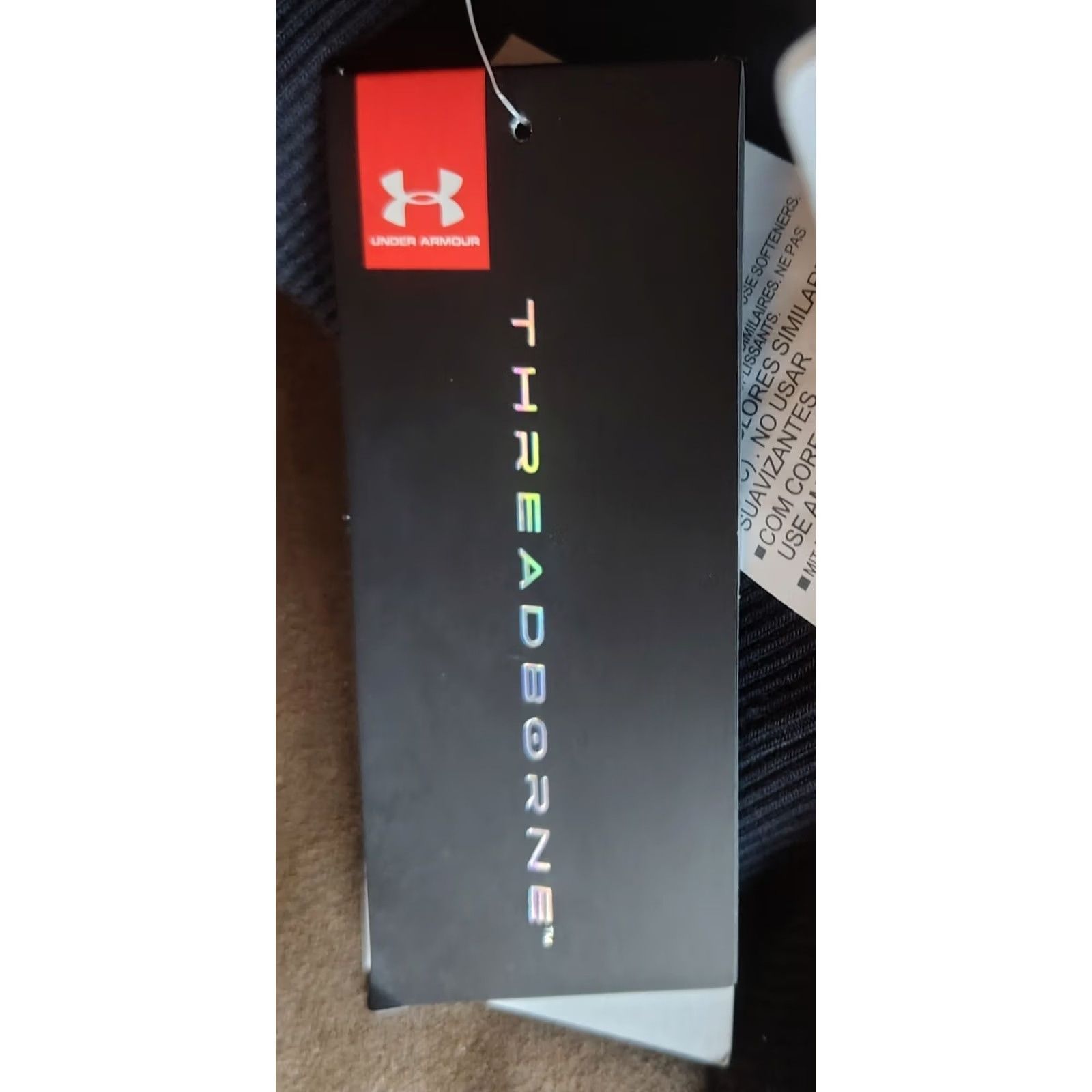 Under Armour Under Armour Womens Pants Black XL Sweatpants Thread Borne Jogging Size 40" / US 18 - 4 Thumbnail