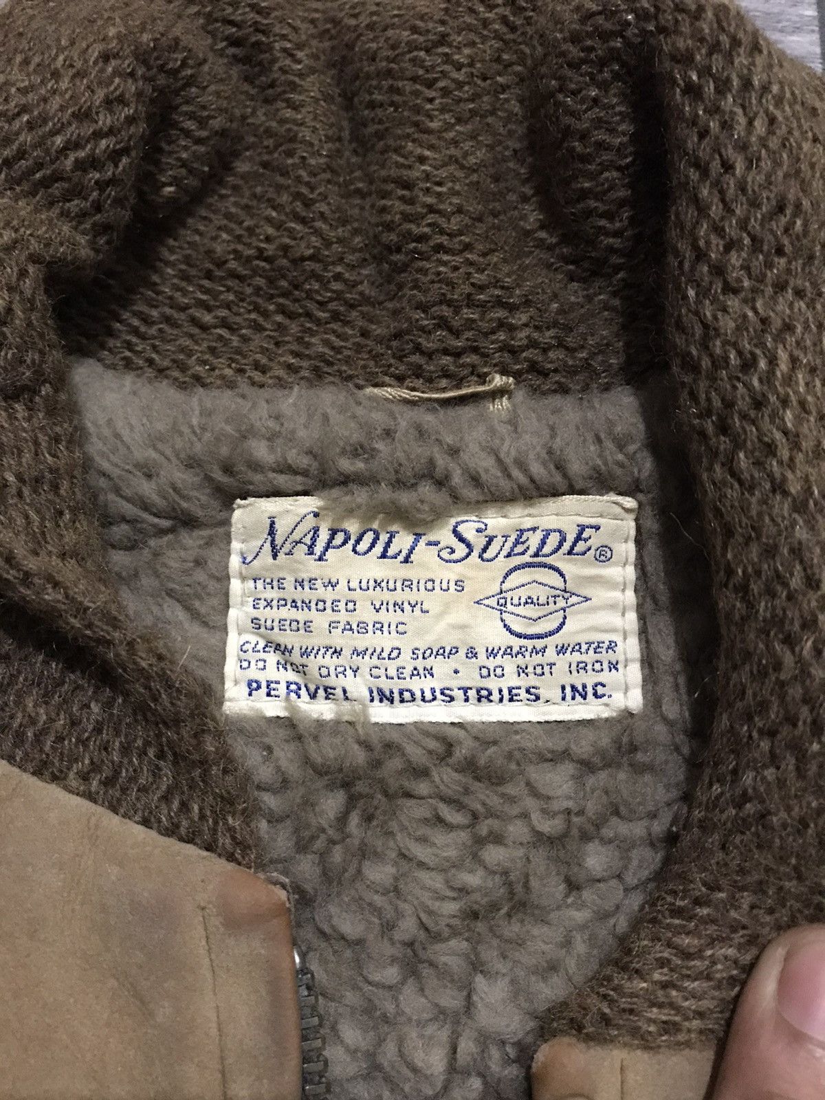 Vintage Rare Vtg 50s/60s Pervel Industries Napoli Suede Jacket -R7 Size US L / EU 52-54 / 3 - 10 Thumbnail