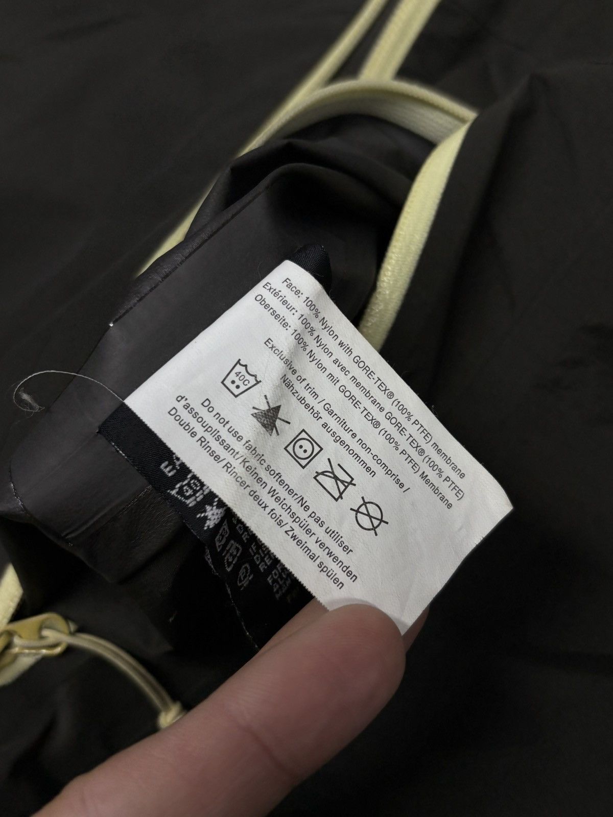 Arc'teryx Arc’Teryx Gore-Tex Paclite Shell Jacket Dark Green Size S / US 4 / IT 40 - 25 Thumbnail