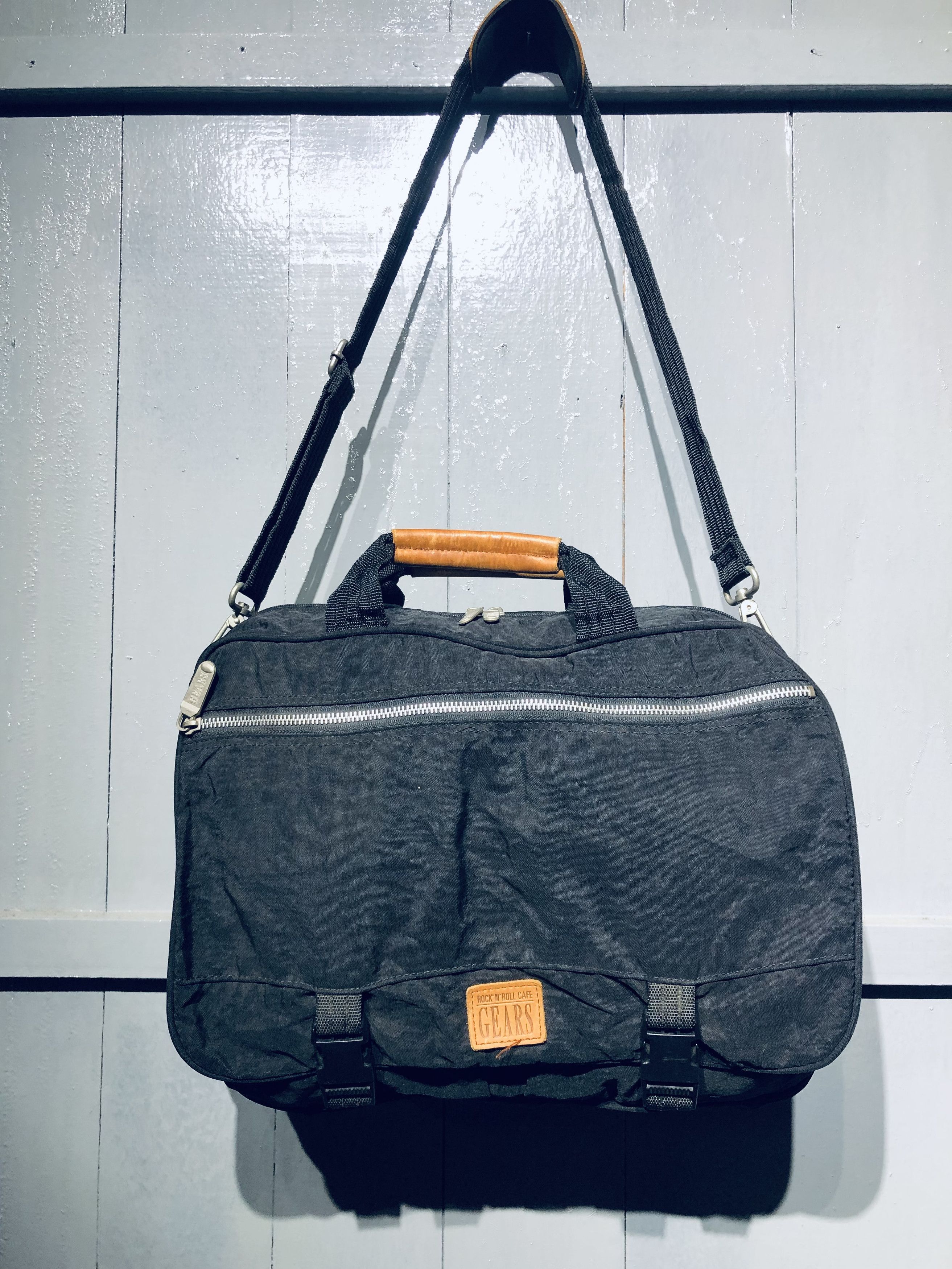 Bicycle Japanese Streetwear Rock’N’Roll Gears Style Messenger Bag Size ONE SIZE - 18 Thumbnail