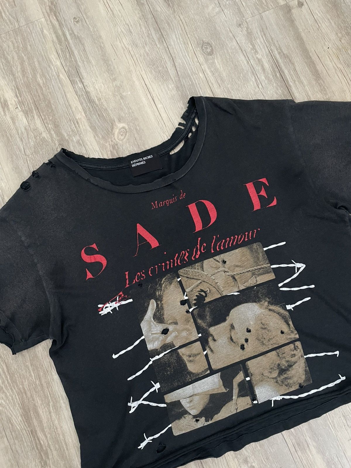 Enfants Riches Deprimes ERD SADE T-SHIRT RARE SIZE Size US M / EU 48-50 / 2 - 2 Thumbnail