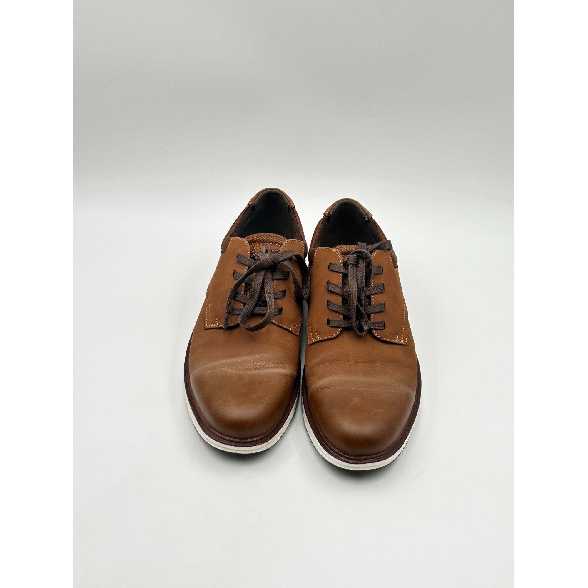 Other Lands’ End Sport Oxford Men’s 10.5 Dark Tan Lace Up Casual C Size US 10.5 / EU 43-44 - 2 Thumbnail