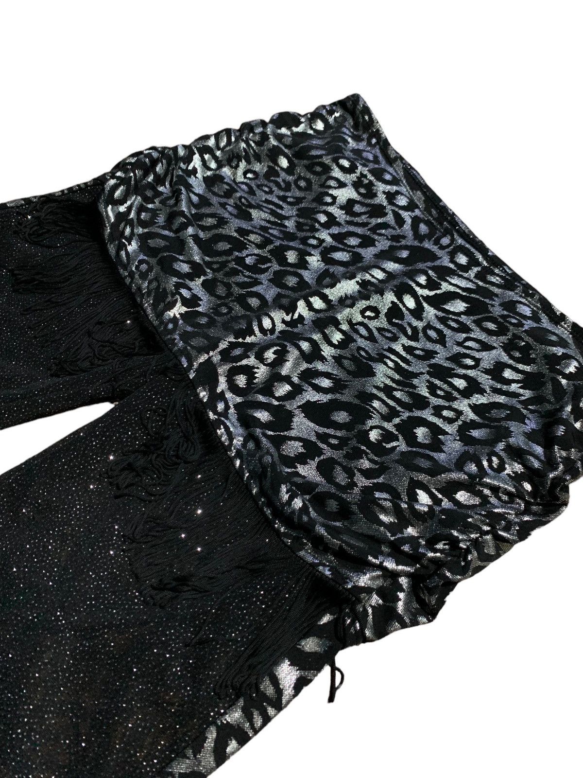 14th Addiction × Beauty Beast × Japanese Brand MayRose flare Leopard blinks mesh sheer pants Size 32" / US 10 / IT 46 - 7 Thumbnail