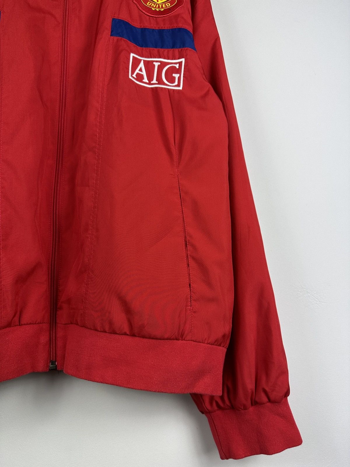Nike × Vintage Vintage Manchester United Nike Soccer Jacket Size US M / EU 48-50 / 2 - 8 Thumbnail