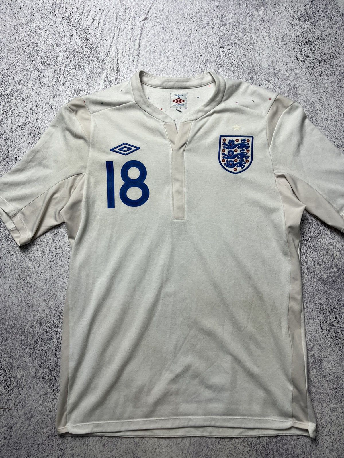 Umbro Vintage Umbro England National Team 2010 DAVIES 18 Jersey Size US M / EU 48-50 / 2 - 4 Thumbnail