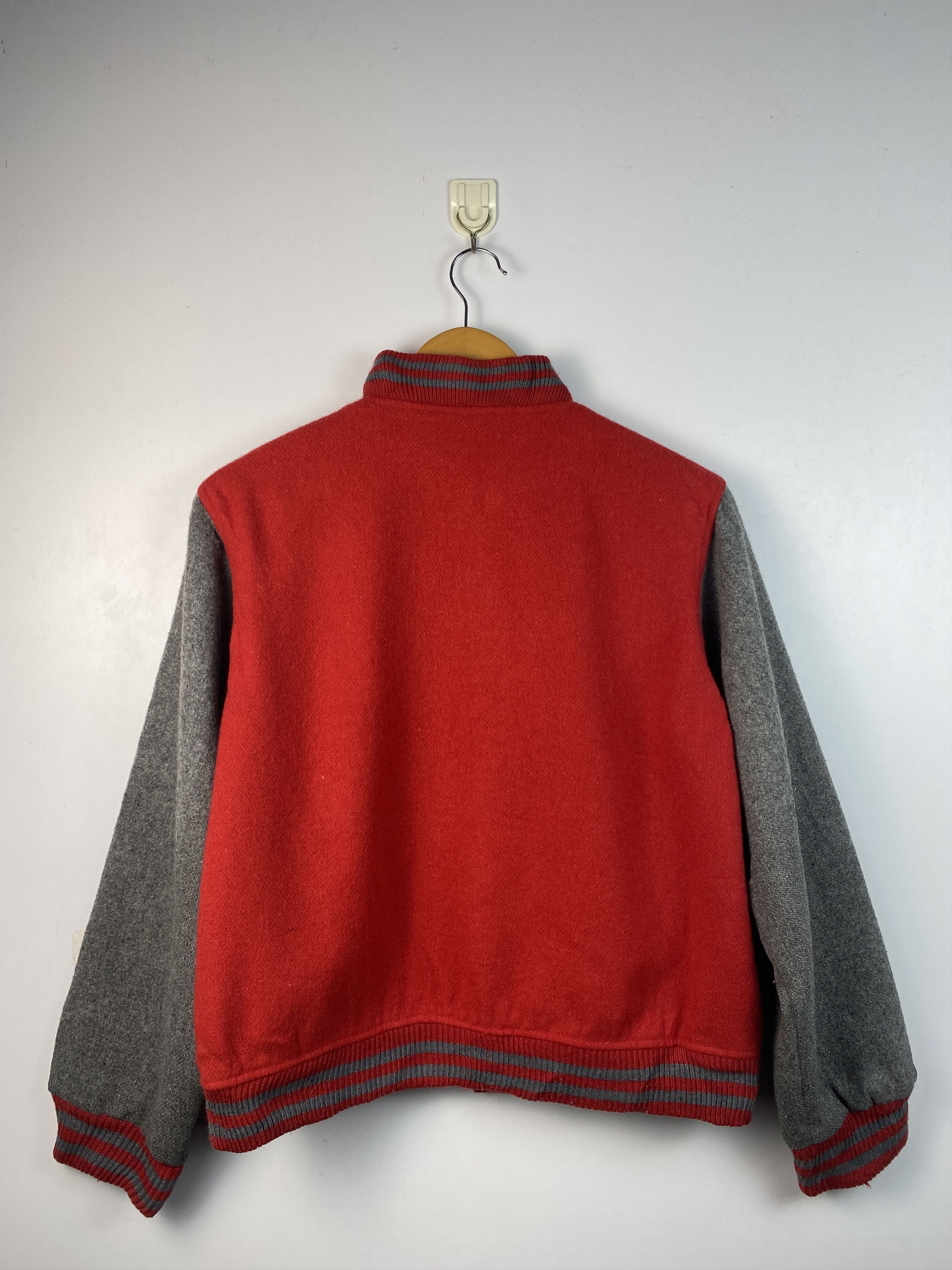 Japanese Brand Vintage Japanese Brand Button Up Wool Varsity Jacket AH0002 Size US M / EU 48-50 / 2 - 3 Thumbnail