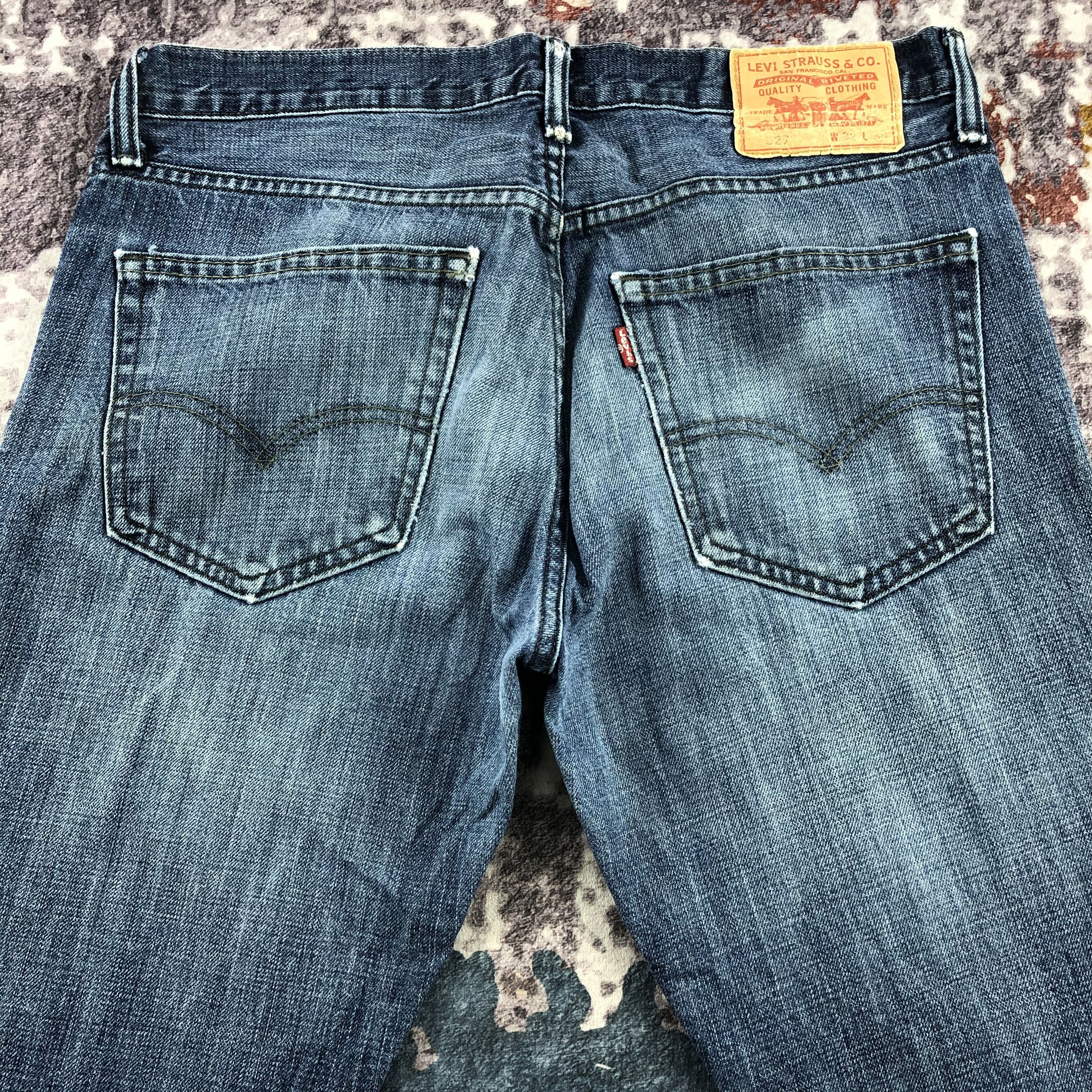 Levi's × Vintage Vintage Blue Wash Levis 527 Flare Jeans-JM3015 Size US 34 / EU 50 - 4 Thumbnail