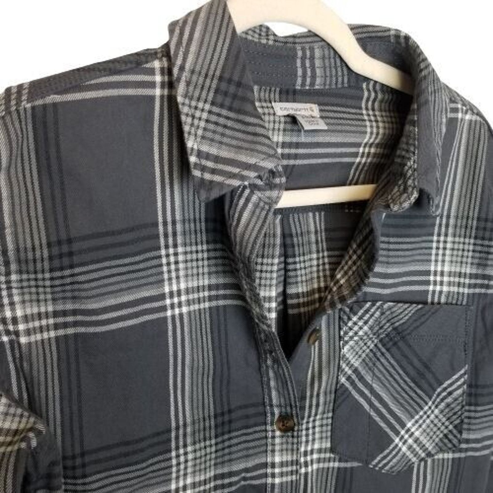 Carhartt Carhartt Womens Farwell Flannel Shirt Plaid Size S Gorpcore Size S / US 4 / IT 40 - 5 Thumbnail