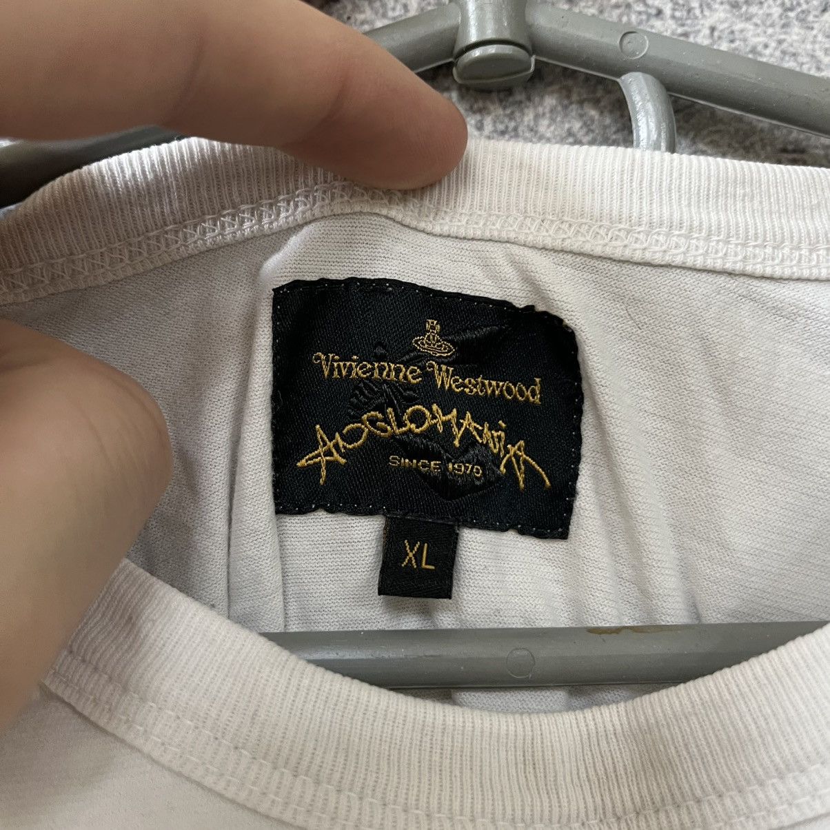 Vivienne Westwood Vivienne Westwood Big Logo T shirt Size US XL / EU 56 / 4 - 8 Thumbnail