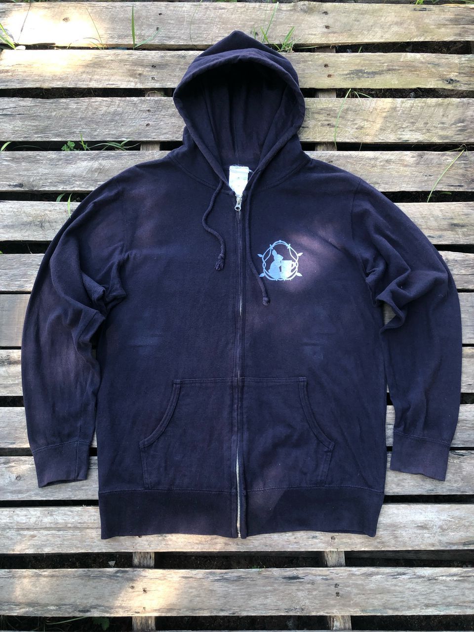 Anime × Japanese Brand × Vintage Vintage "Is The Order A Rabbit" Anime Japan Zipper Hoodie Size US M / EU 48-50 / 2 - 2 Thumbnail