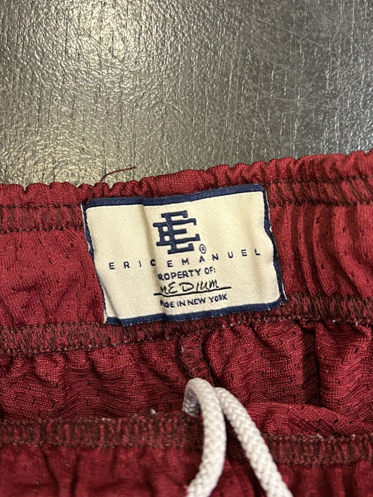 Eric Emanuel Eric Emanuel Bolt Shorts - Maroon Size US 30 / EU 46 - 3 Thumbnail