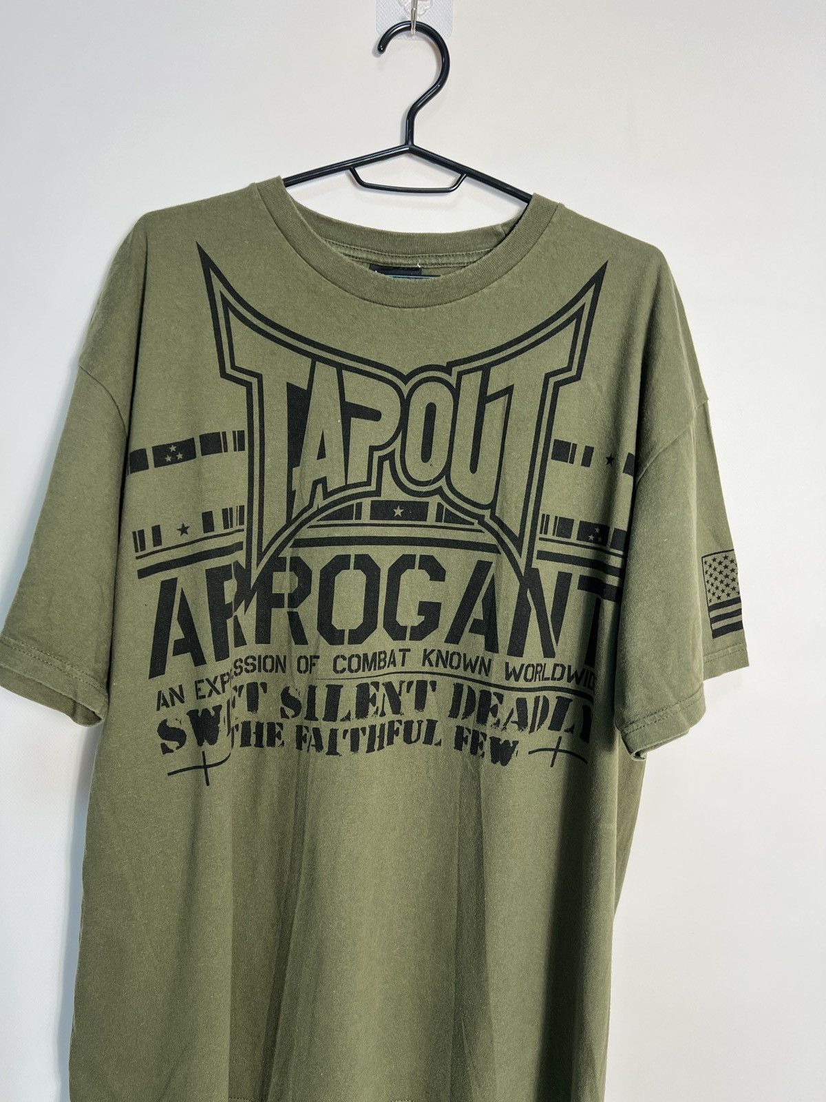 Vintage Vintage Tapout T Shirt Tee Baggy Big Logo Y2k Japan Style Size US L / EU 52-54 / 3 - 3 Thumbnail