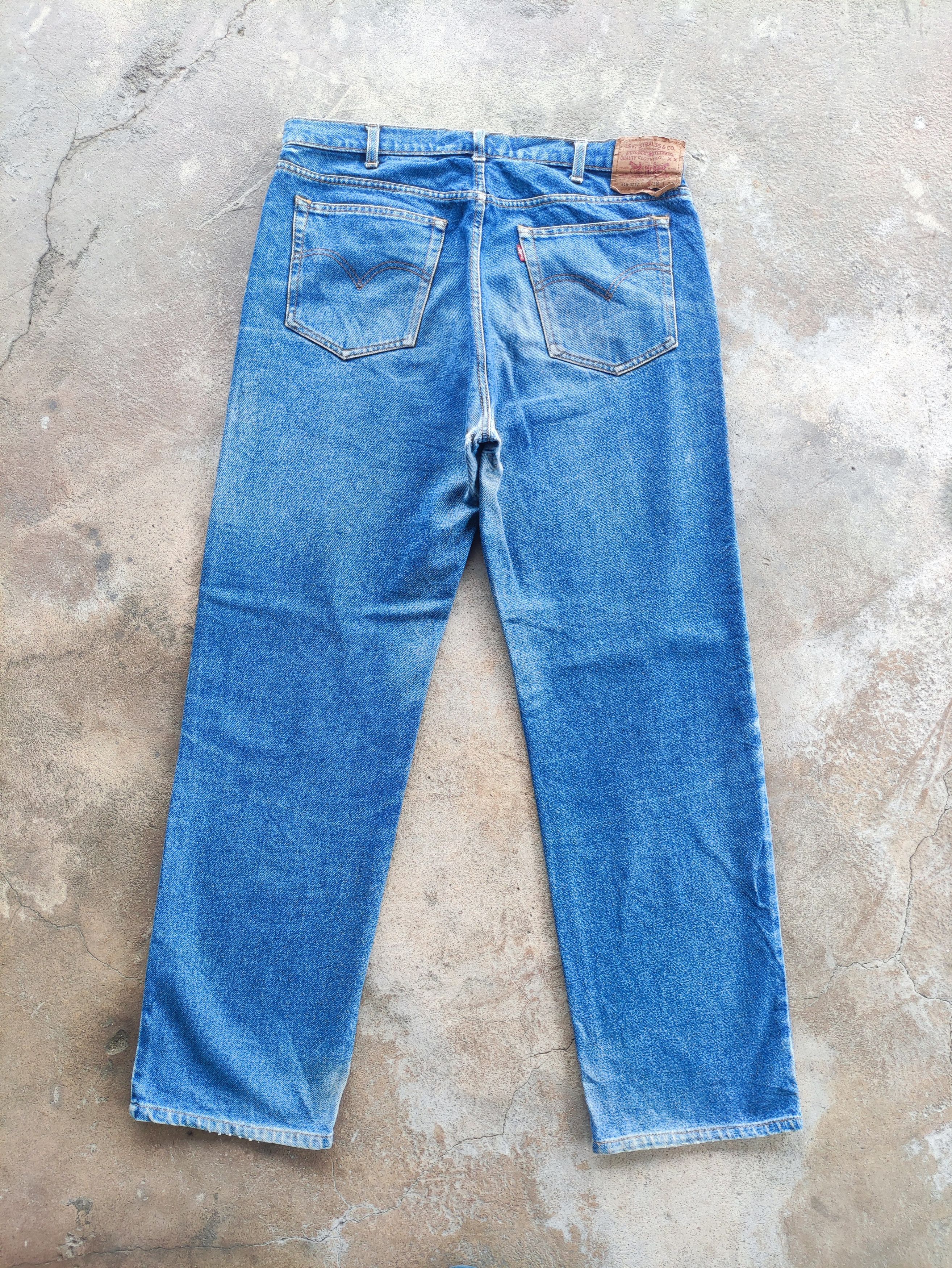 Levi's Vintage Levi's Brand Baggy Denim Distressed Pants Size US 37 - 7 Thumbnail