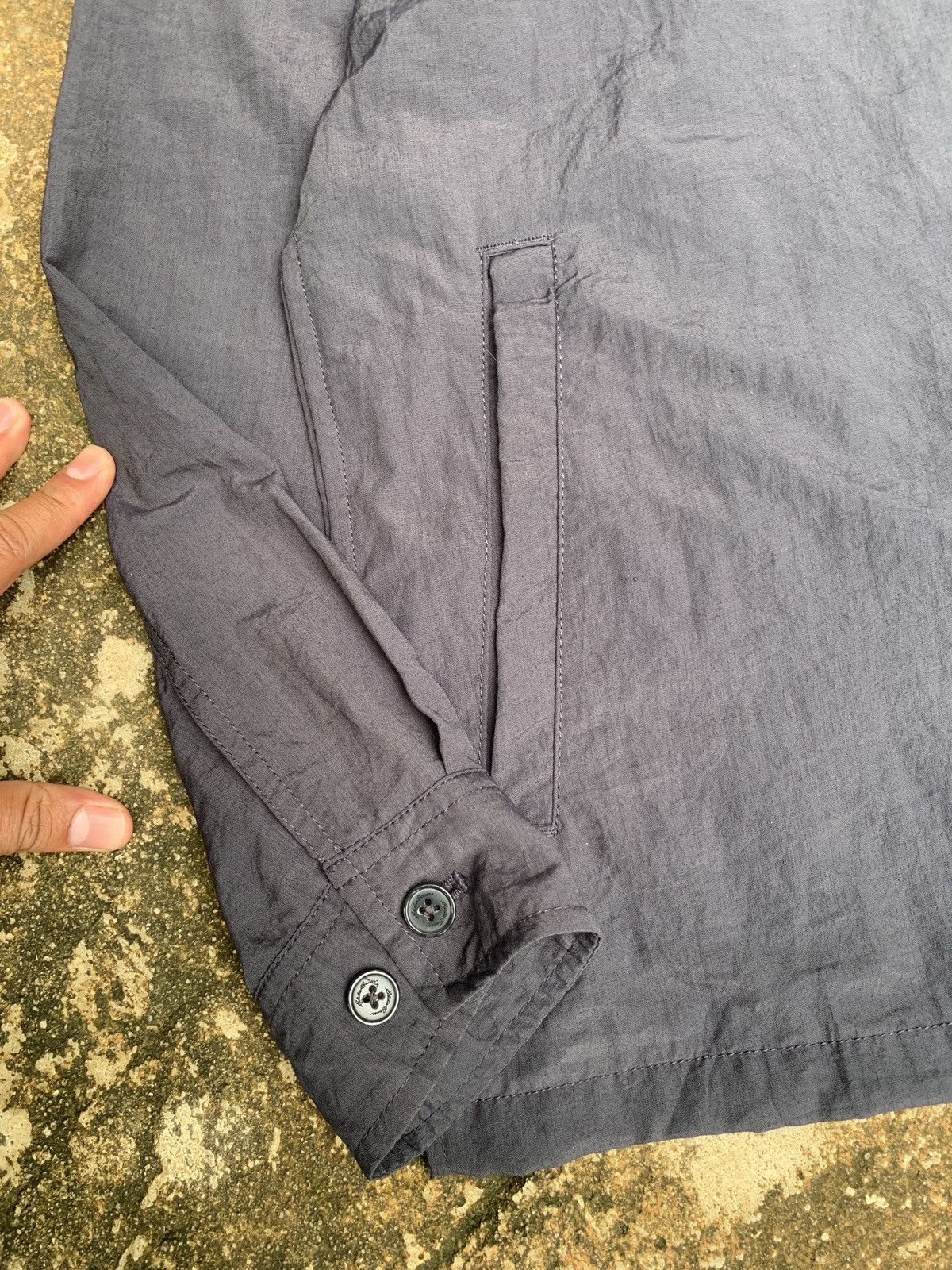 Eddie Bauer Eddie Bauer Charcoal Nylon Pocket Light Jacket Size US XL / EU 56 / 4 - 6 Thumbnail