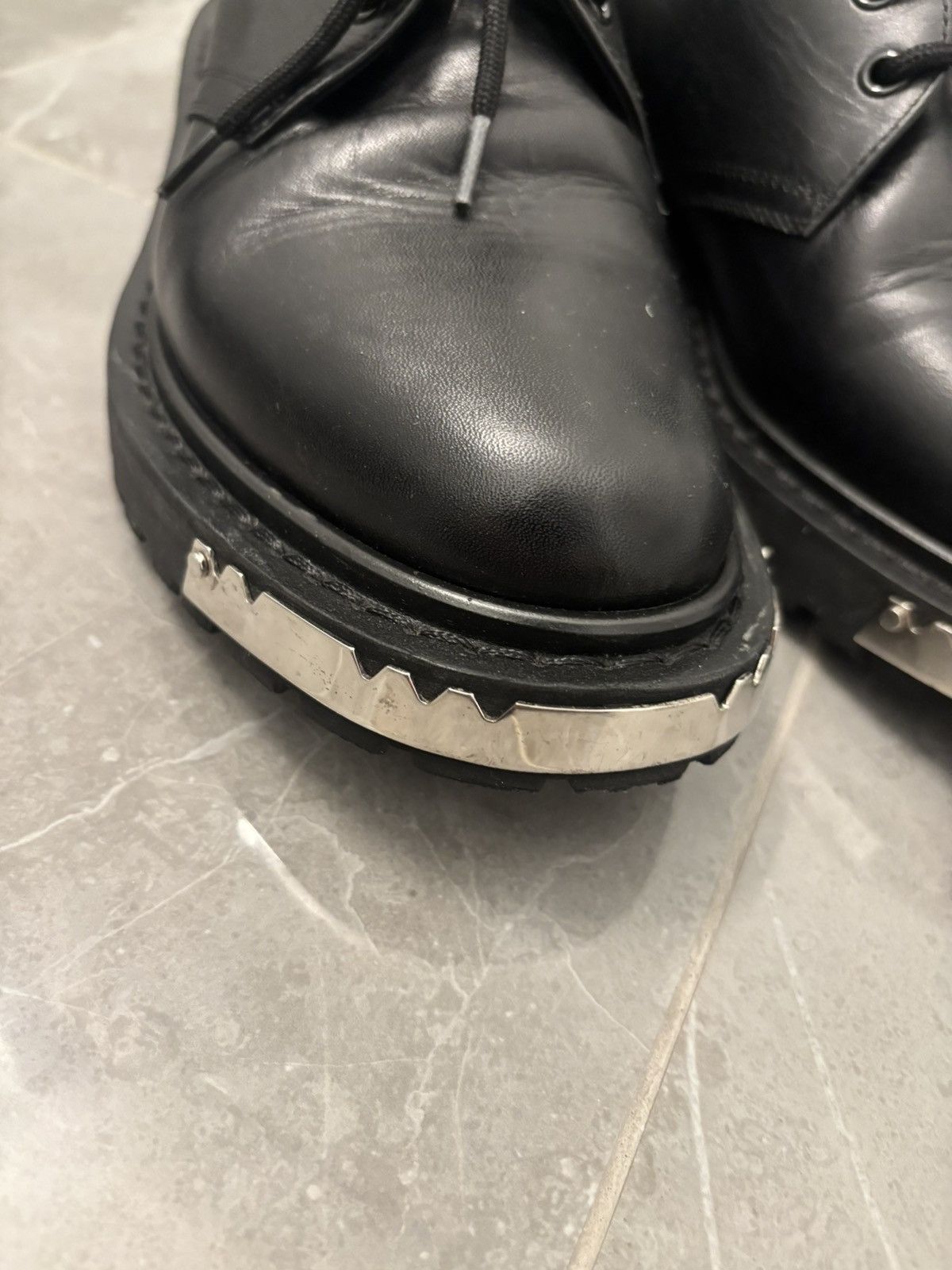 Celine Celine Leather Derby (size 41) Size US 8.5 / EU 41-42 - 6 Thumbnail