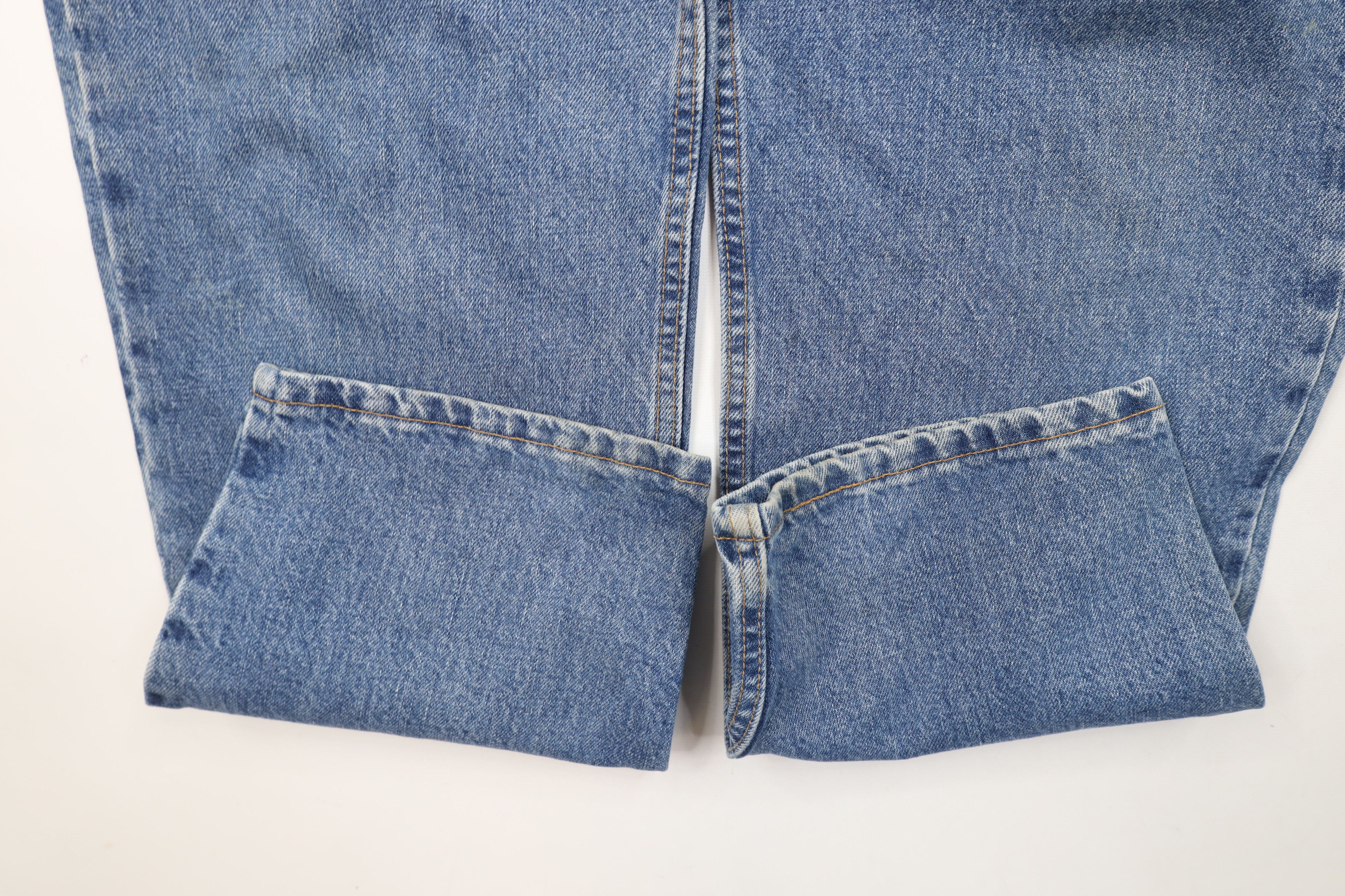 Levi's × Vintage Vintage 90s Levis 550 Relaxed Fit Denim Jeans Blue USA Size US 38 / EU 54 - 7 Thumbnail