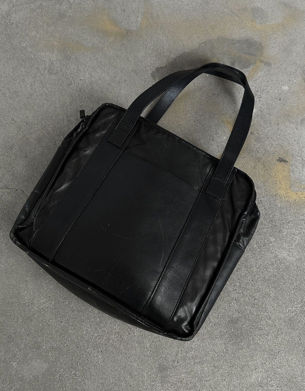 Yohji Yamamoto Yohji Yamamoto Y's Vintage Leather Hand Tote Bag K7 Size ONE SIZE - 2 Thumbnail