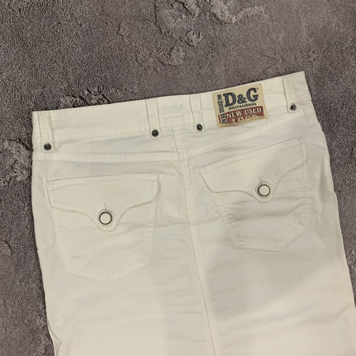 Dolce & Gabbana × Vintage Dolce & Gabbana MIDI Skirt Size 25 Size 25" / US 0 / IT 36 - 4 Thumbnail
