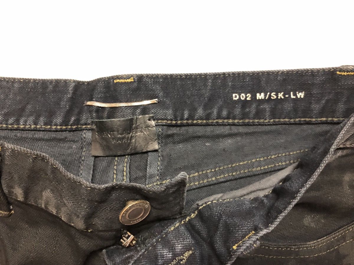 Saint Laurent Paris Saint Laurent Paris 13FW Tie-dye effect Denim Jeans Size US 30 / EU 46 - 5 Thumbnail