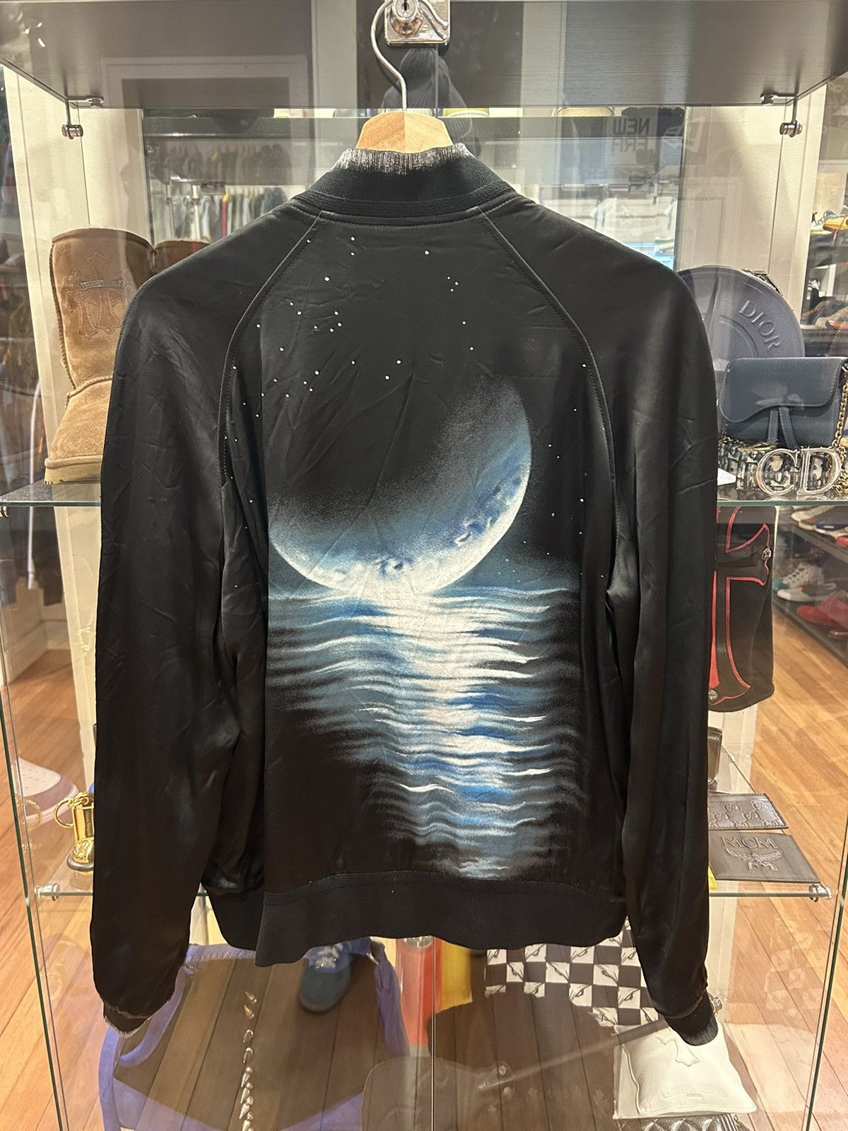 Saint Laurent Paris Saint Laurent Teddy Moonlight Bomber Jacket Size US M / EU 48-50 / 2 - 1 Thumbnail