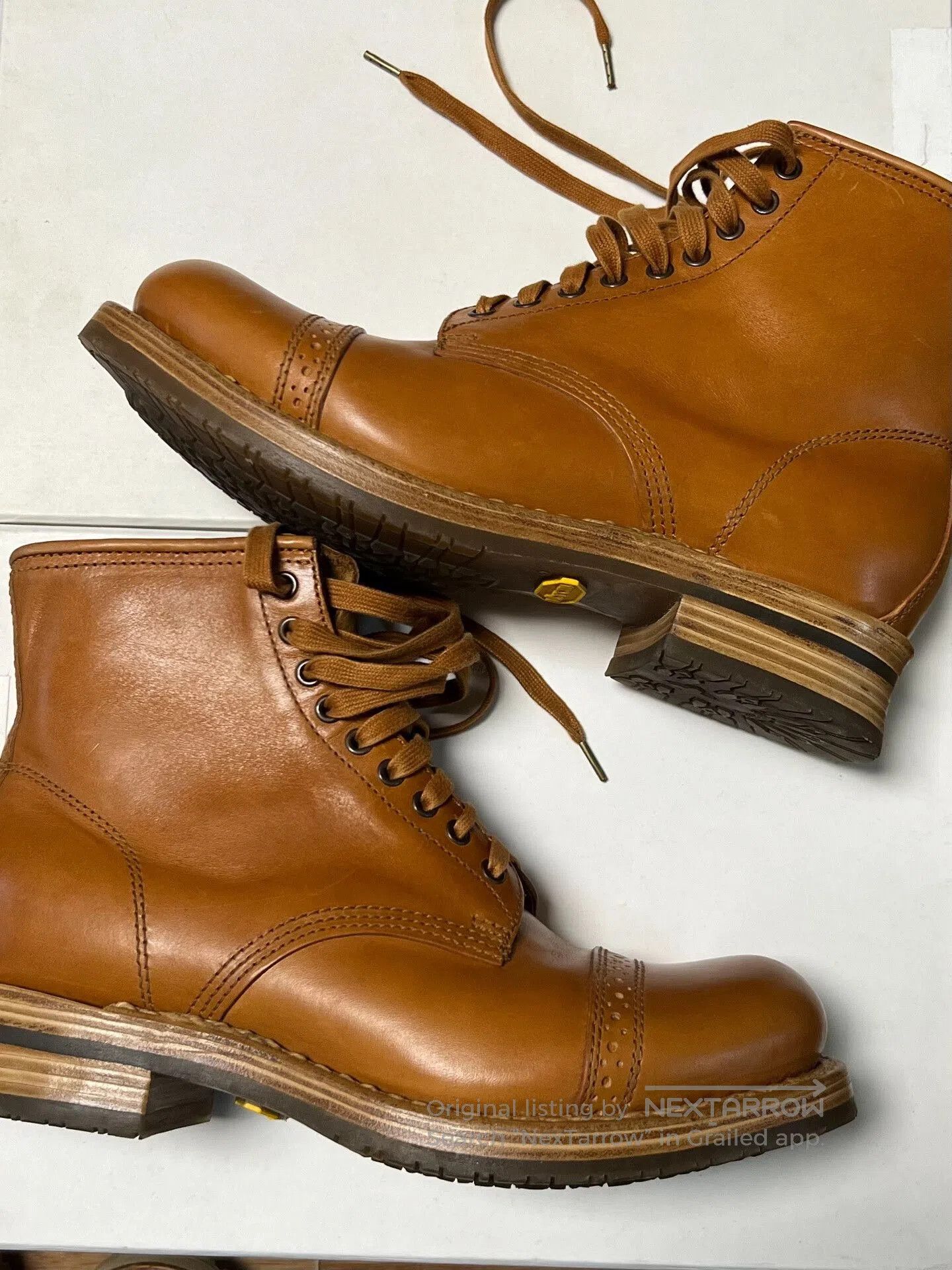 Julian Zigerli Julian Boots Madison in Light Brown. Size US 8.5 / EU 41-42 - 3 Thumbnail