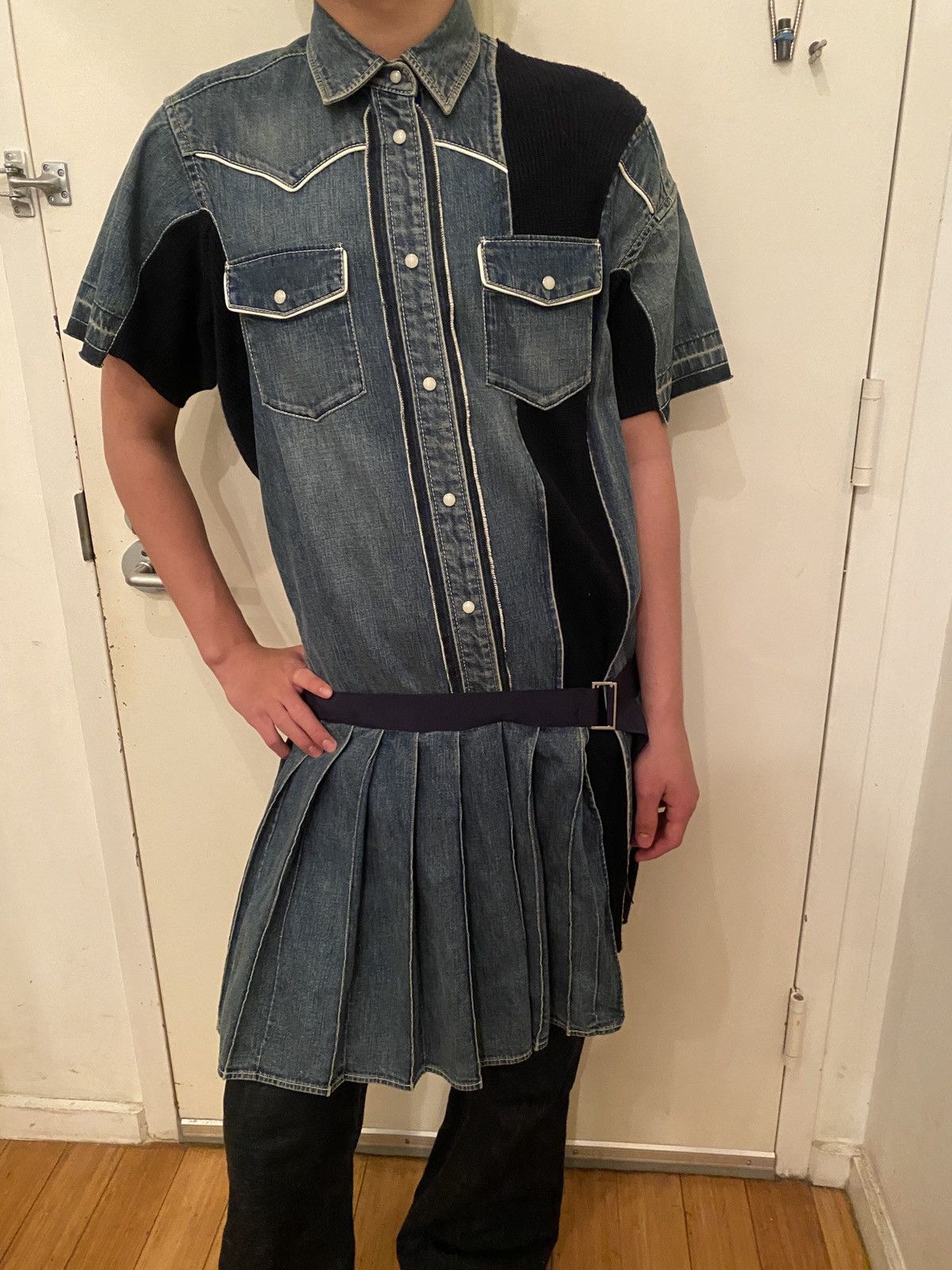 Sacai Sacai Denim Dress Size M / US 6-8 / IT 42-44 - 1 Thumbnail