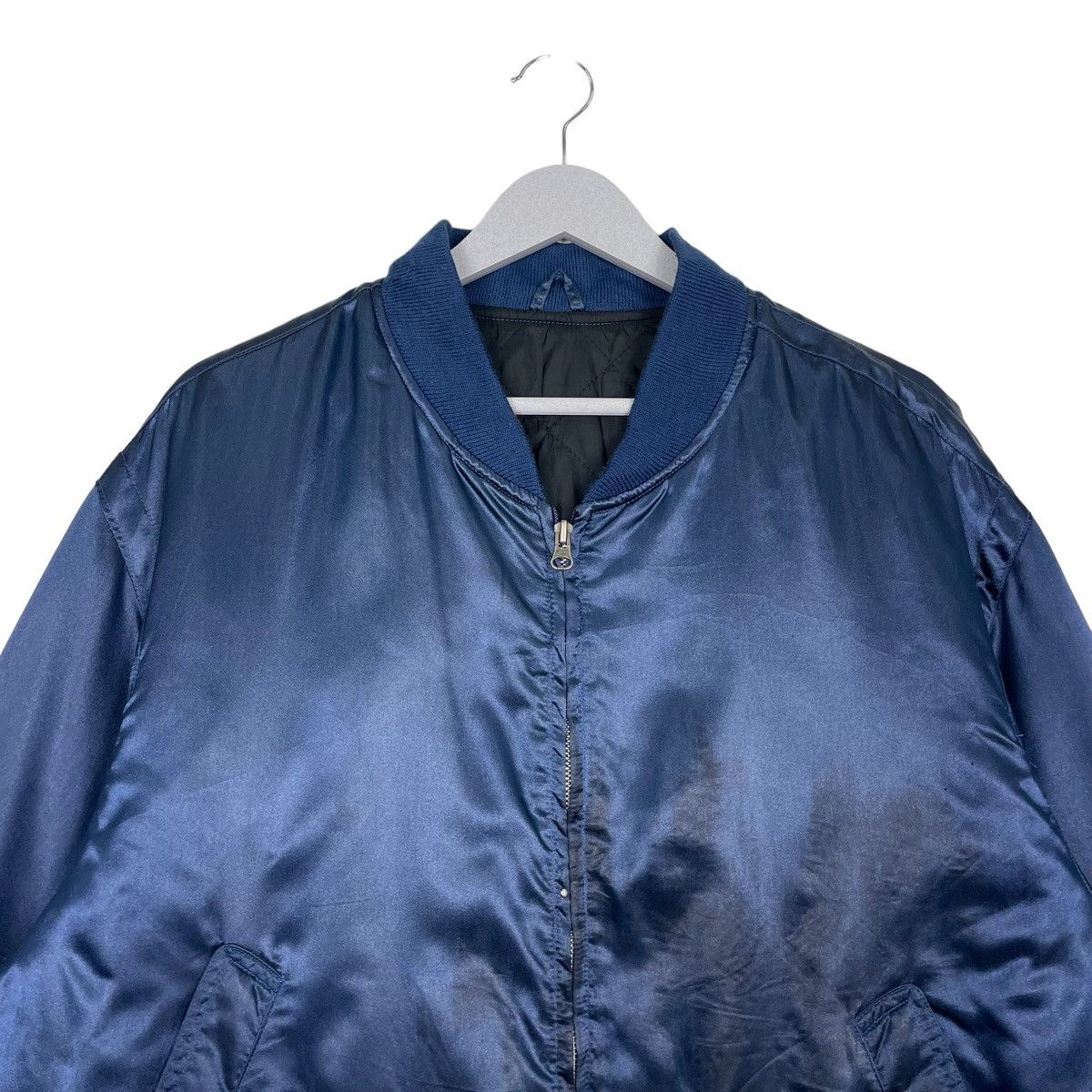 Hysteric Glamour × Japanese Brand 💥80s JUN MEN EMBROIDERY RIOT BOMBER JACKET Size US XL / EU 56 / 4 - 3 Thumbnail