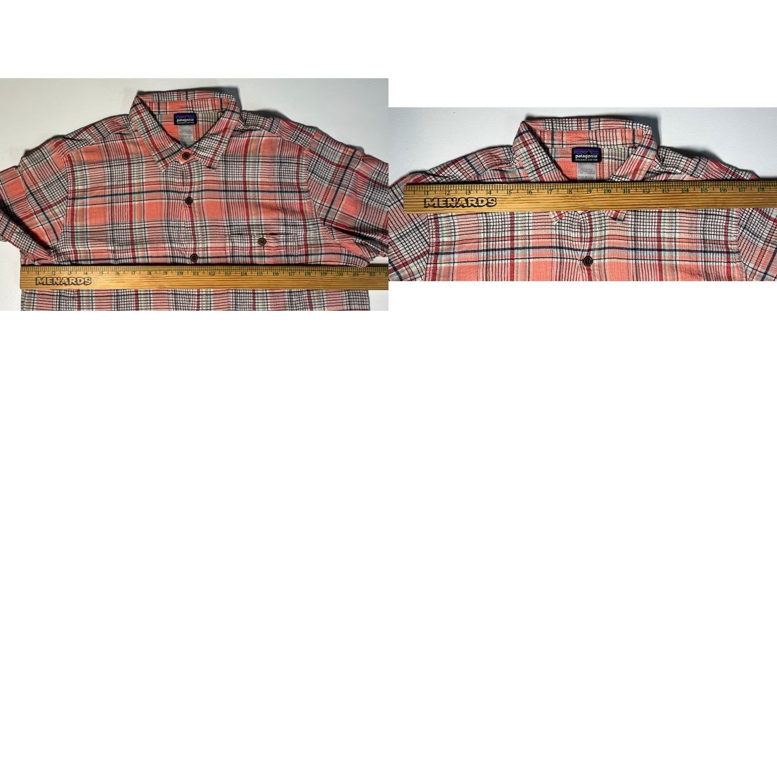 Patagonia Patagonia Men’s A/C Short Sleeve Seersucker Shirt Plaid Sz L Size US L / EU 52-54 / 3 - 9 Thumbnail