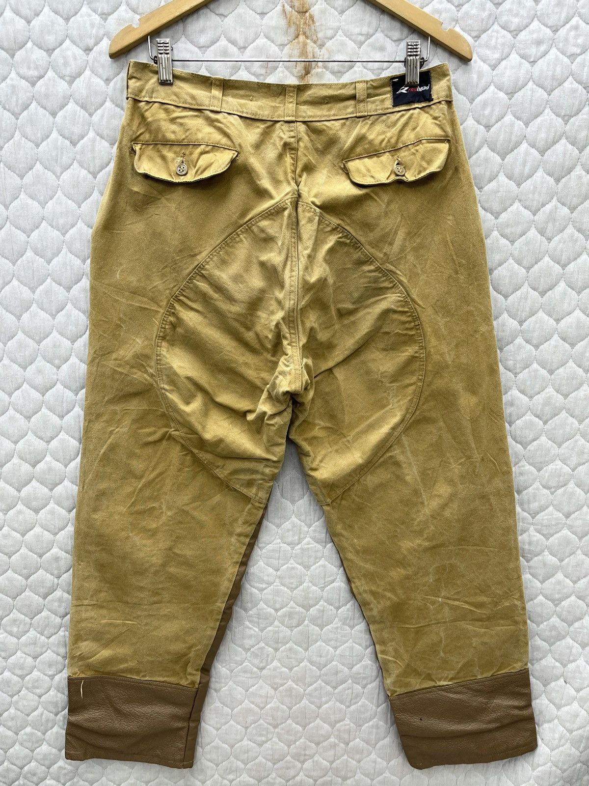 Redhead × Vintage 🔥🔥🔥STEALS VTG REDHEAD CANVAS LEATHER PANTS Size US 32 / EU 48 - 5 Thumbnail