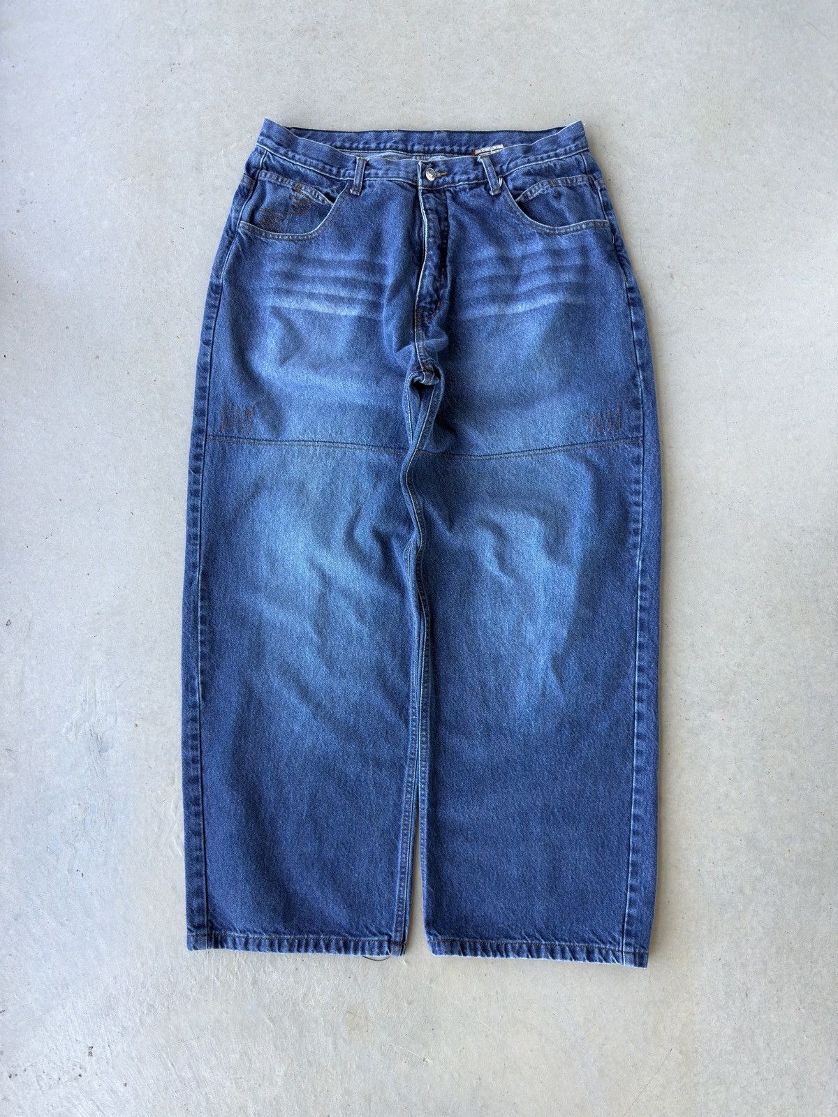 Ecko Unltd. Vintage Y2K Ecko Unltd. Wide Leg Denim Baggy Jeans Size US 38 / EU 54 - 1 Thumbnail