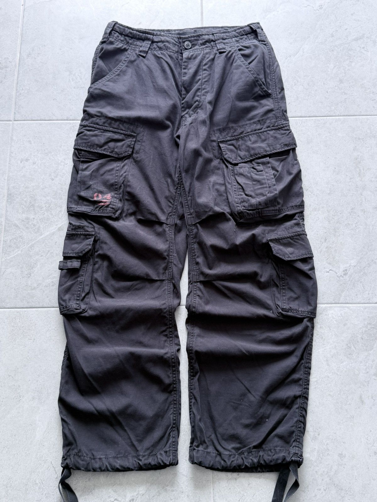 Tornado Mart Avant Garde Tornado Mart Style Baggy Cargo Bondage Pants Size US 32 / EU 48 - 1 Thumbnail