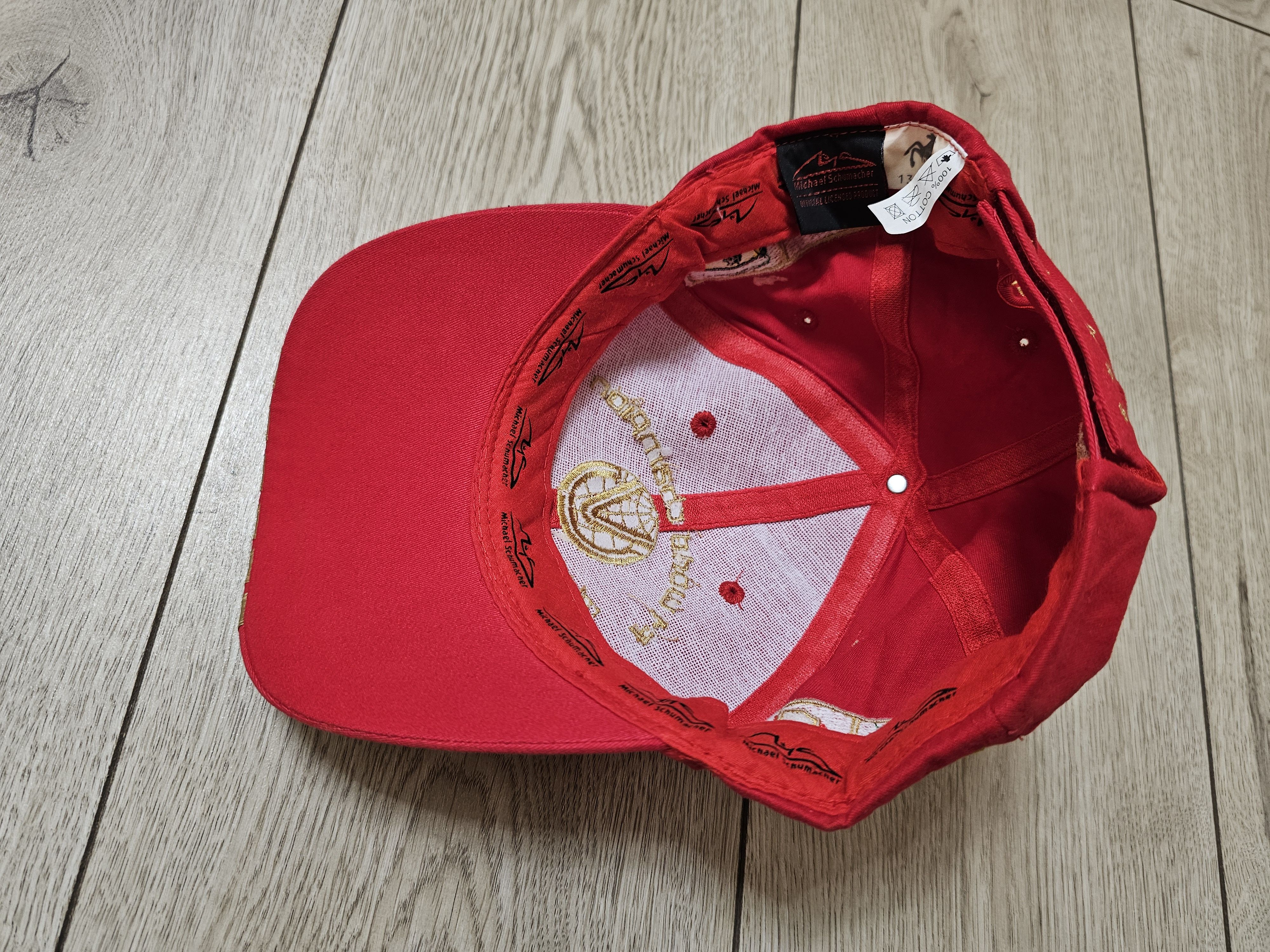 Ferrari × Formula 1 FERRARI CAP VINTAGE MICHAEL SCHUMACHER CAP FORMULA 1 CAP Size ONE SIZE - 3 Thumbnail