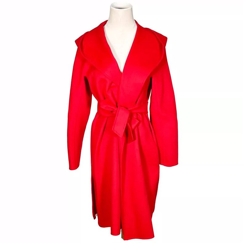 Max Mara Wool + mulberry silk + cashmere + coat
