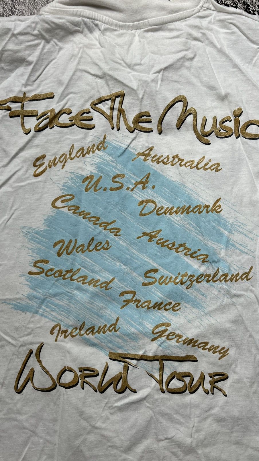 Other 1995 Torvill and Dean face the music world tour vintage tee Size US XL / EU 56 / 4 - 8 Thumbnail