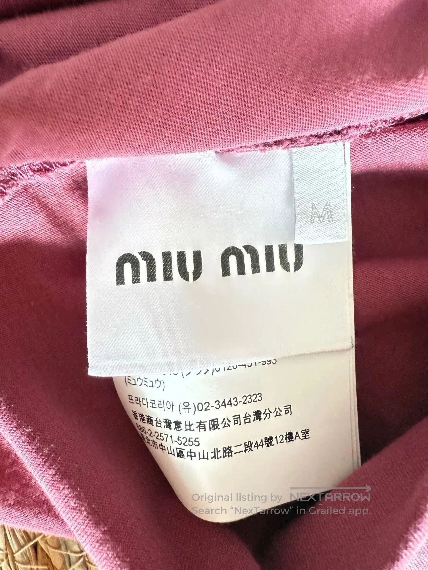 Miu Miu Miu Miu 24SS Purple Pink 3-Piece Sweatshirt. Size M / US 6-8 / IT 42-44 - 8 Thumbnail