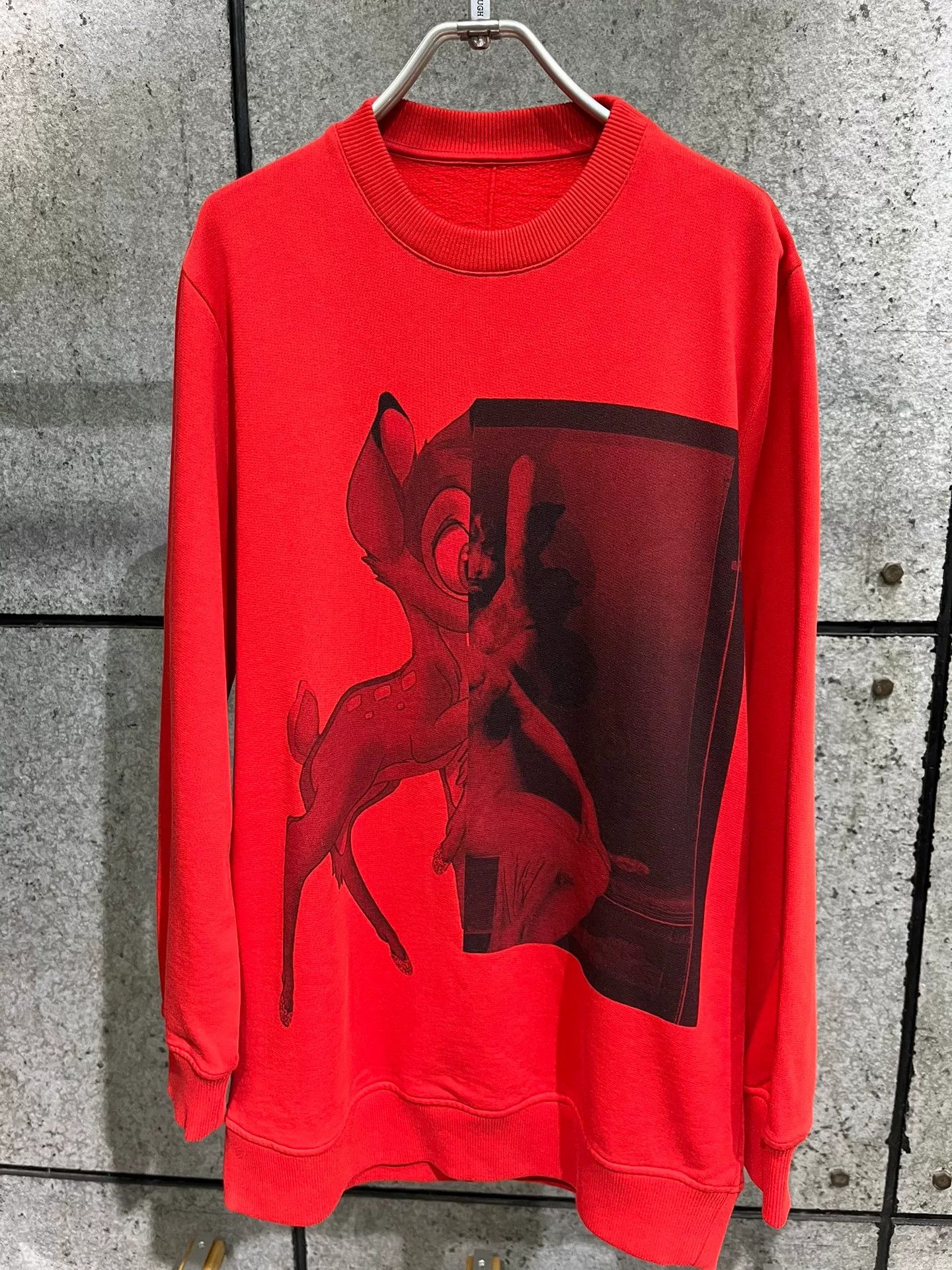 Givenchy Givenchy Red Deer Sweatshirt XS Size US XS / EU 42 / 0 - 1 Thumbnail