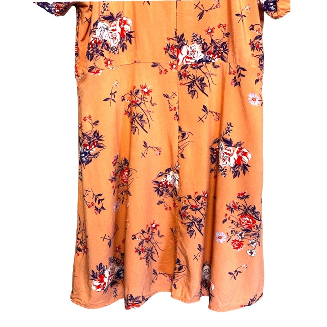 Other Abound Skater Dress Floral Short Sleeve Multicolor L NWOT Size L / US 10 / IT 46 - 7 Thumbnail