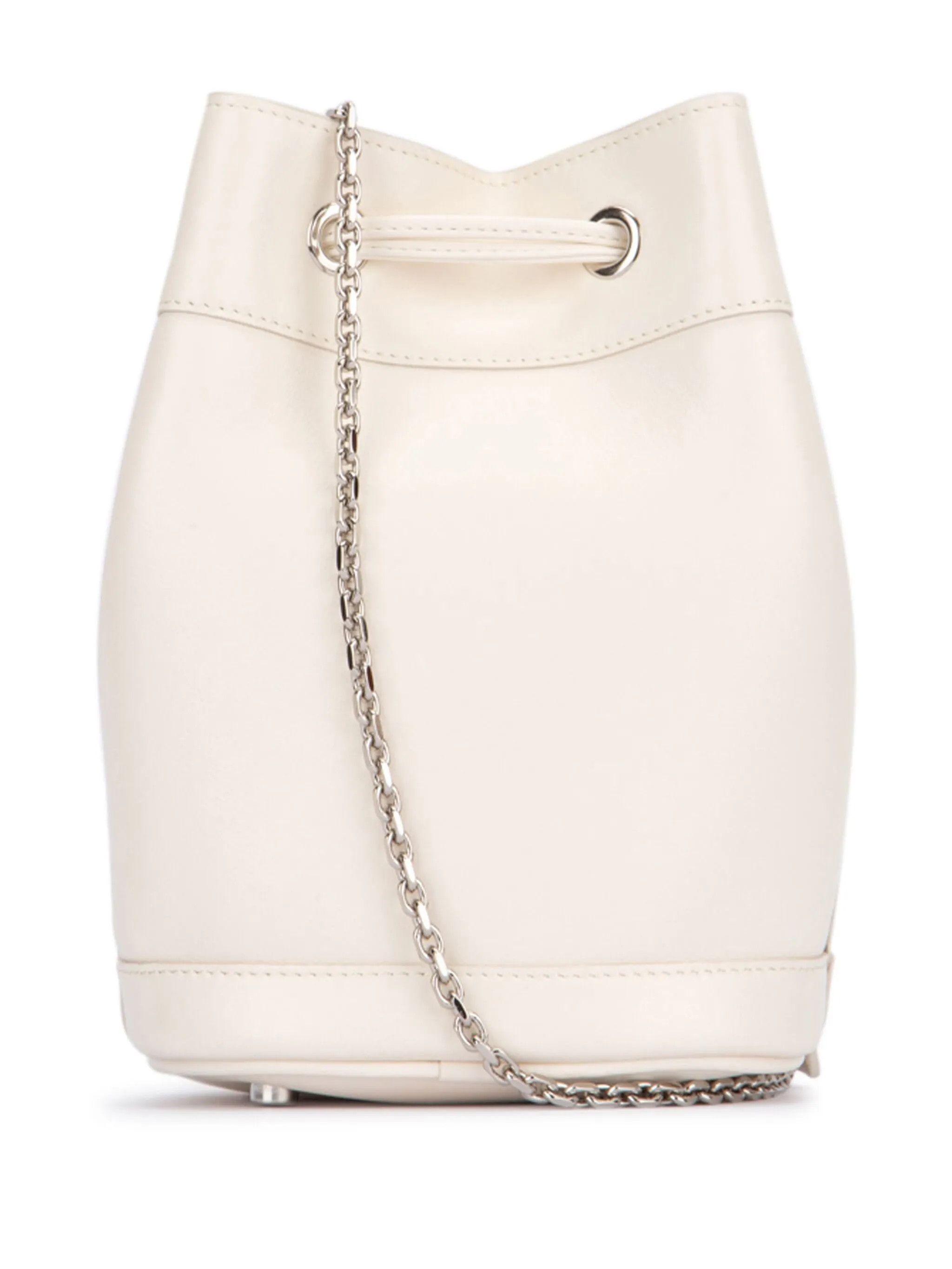 Roger Vivier o1s22i1n0325 Size: OS / Mini Leather Bucket Bag in White Size ONE SIZE - 2 Thumbnail
