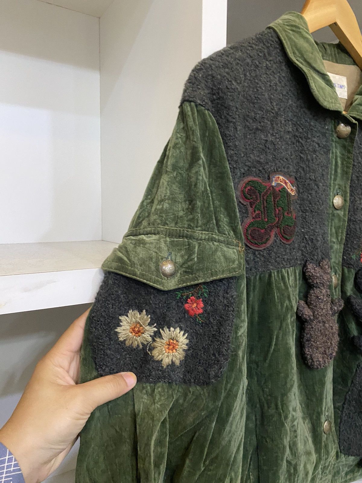 Japanese Brand × Vintage Vintage Jacket Nice Design by Ily a Long Temps Size M / US 6-8 / IT 42-44 - 9 Thumbnail