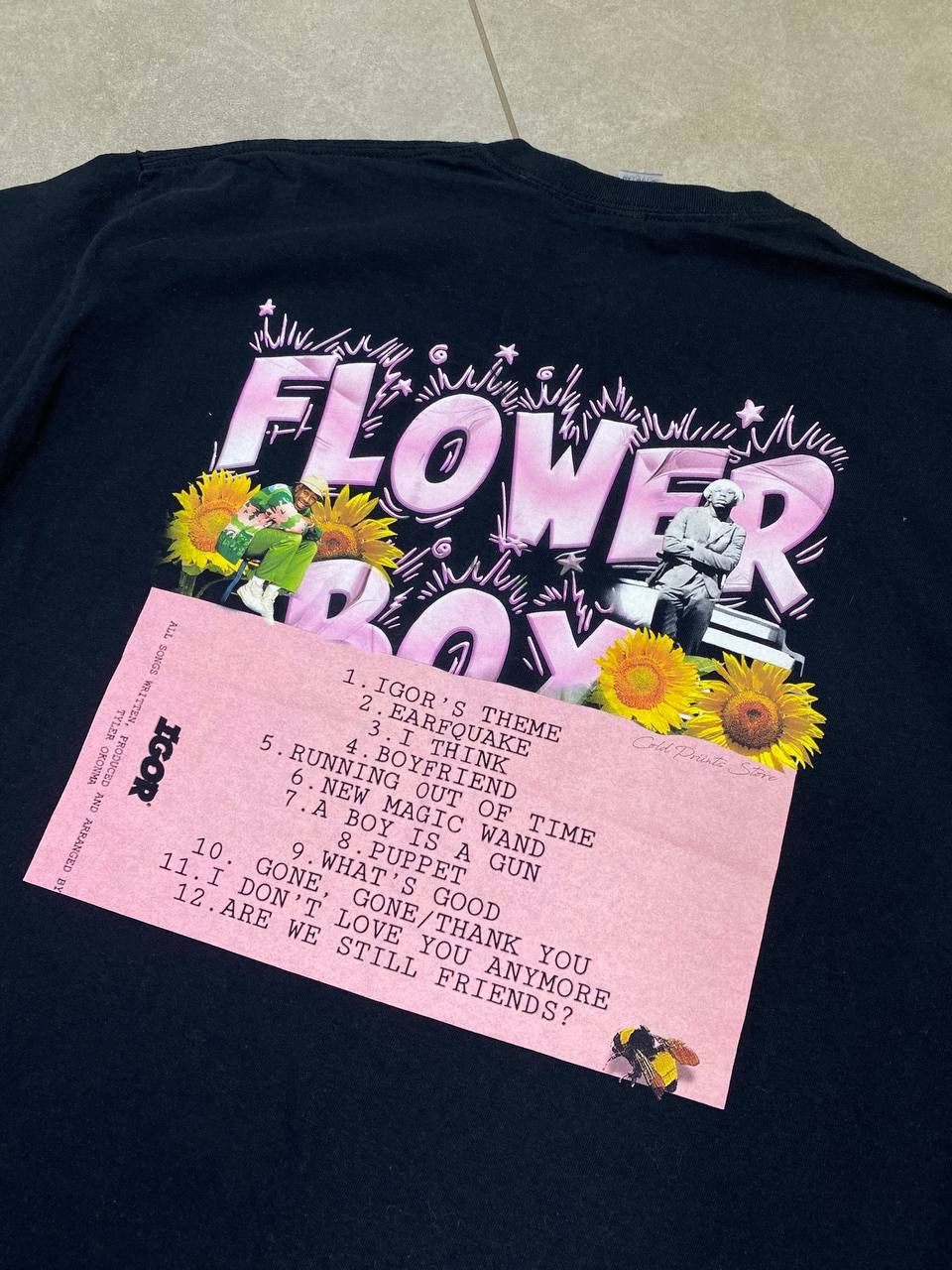 Tyler The Creator Tyler The Creator Flower Box Album Promo T-Shirt Size US XL / EU 56 / 4 - 6 Thumbnail