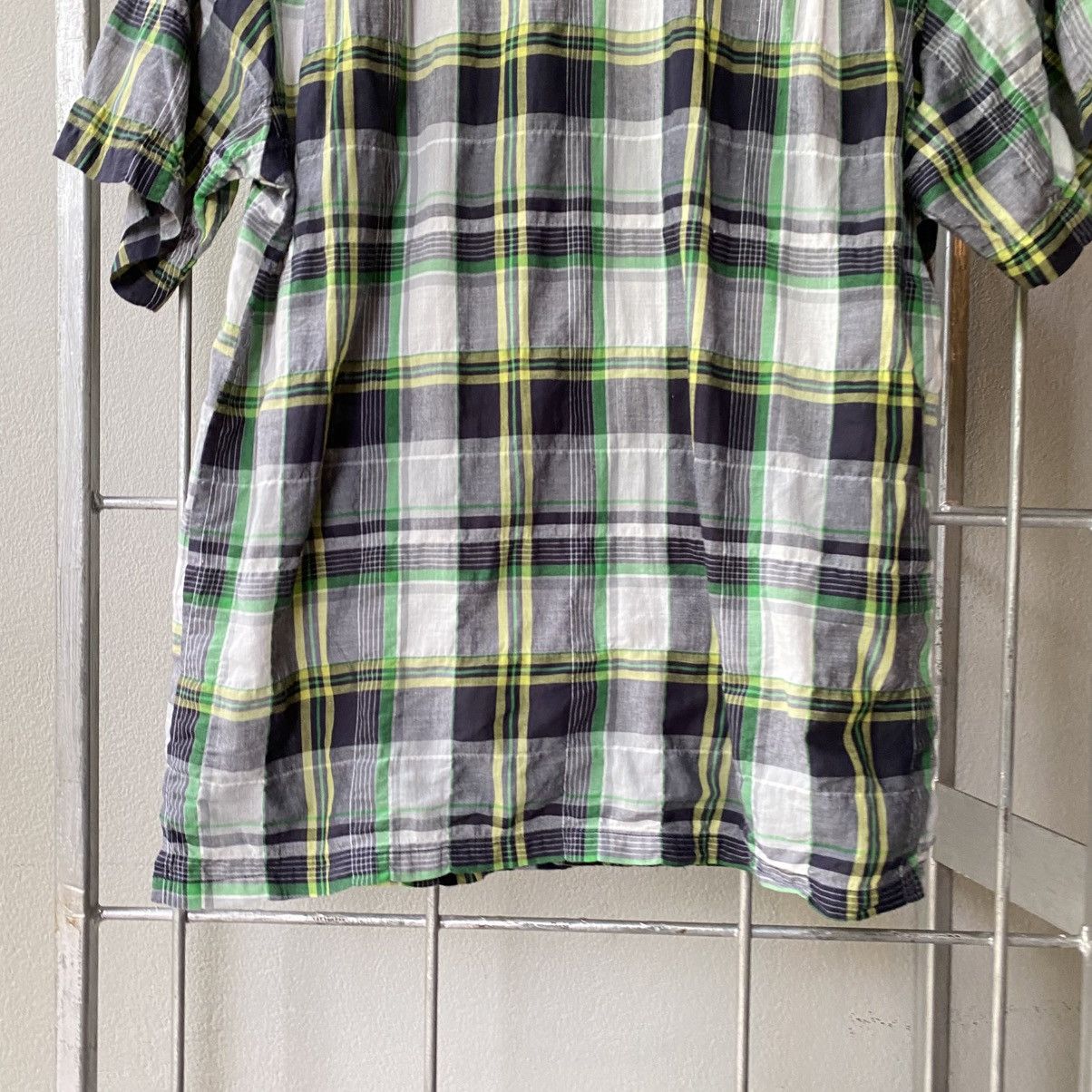 Zucca CABANE de zucca Twisted Plaid Lattice Shirt Size US S / EU 44-46 / 1 - 11 Thumbnail