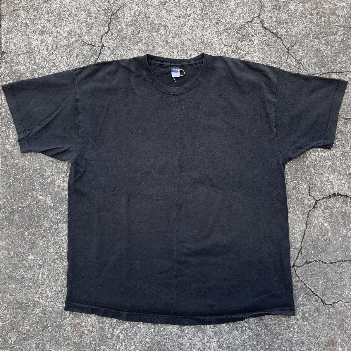 Cherokee × Vintage Vintage CHEROKEE Faded Black Blank Boxy Fit Shirt Size US XXL / EU 58 / 5 - 1 Thumbnail