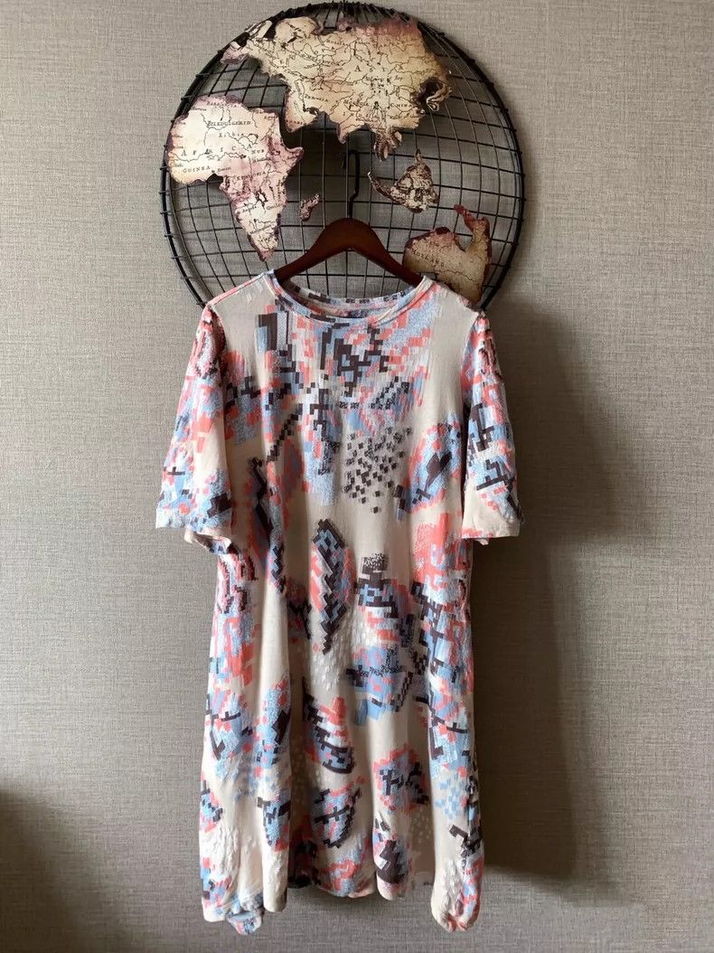 Issey Miyake issey miyake size:2 Floral dress Size S / US 4 / IT 40 - 1 Thumbnail